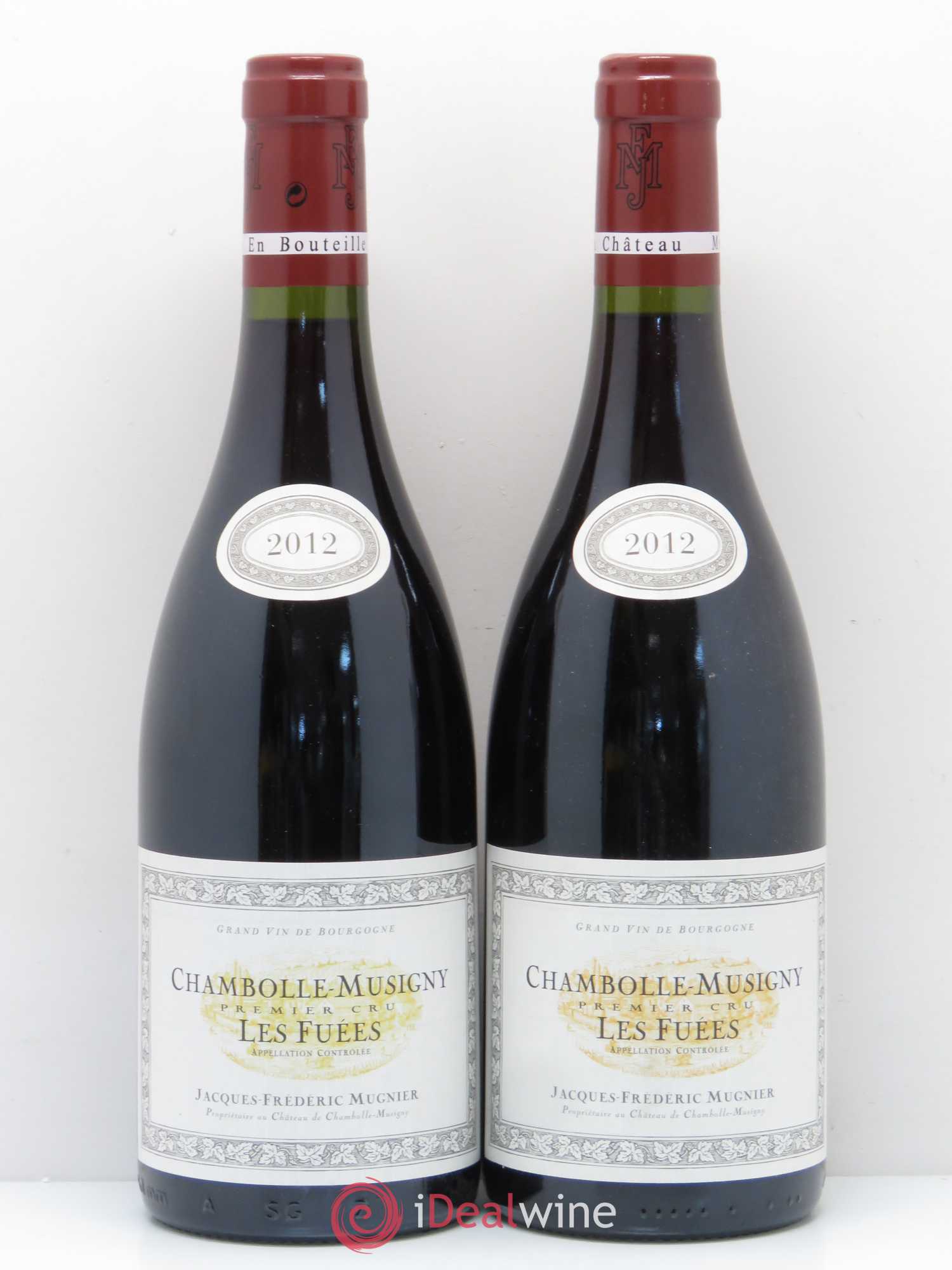 Chambolle-Musigny 1er Cru Les Fuées Jacques-Frédéric Mugnier 2012 - Lot de 2 bouteilles - 0