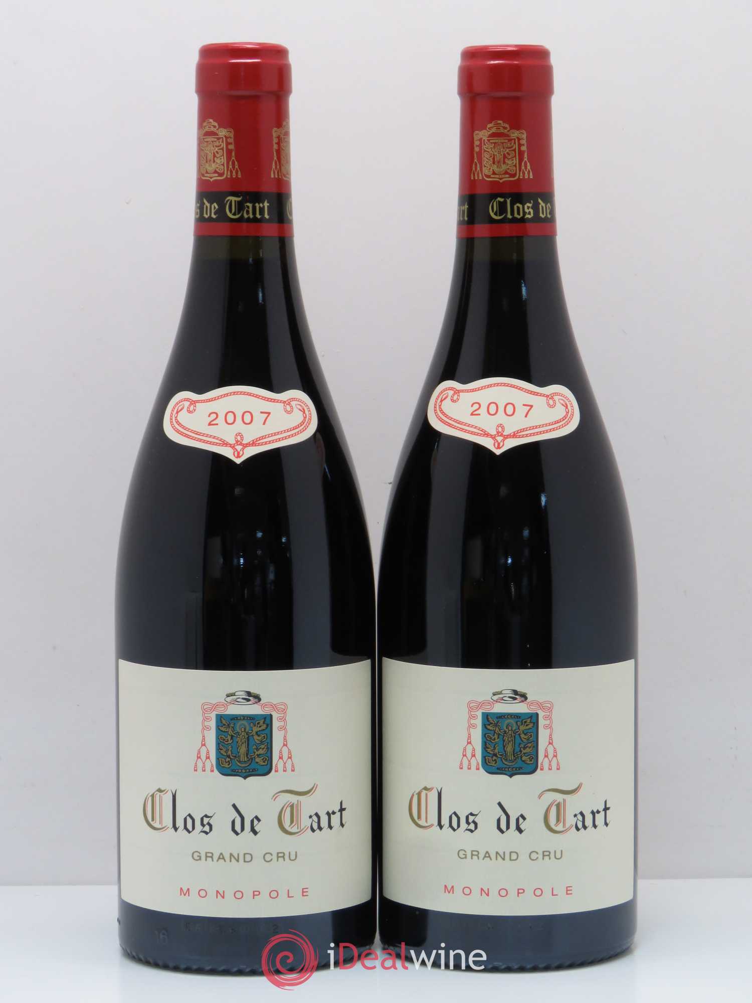 Clos de Tart Grand Cru Clos de Tart 2007 - Lot de 2 bouteilles - 0