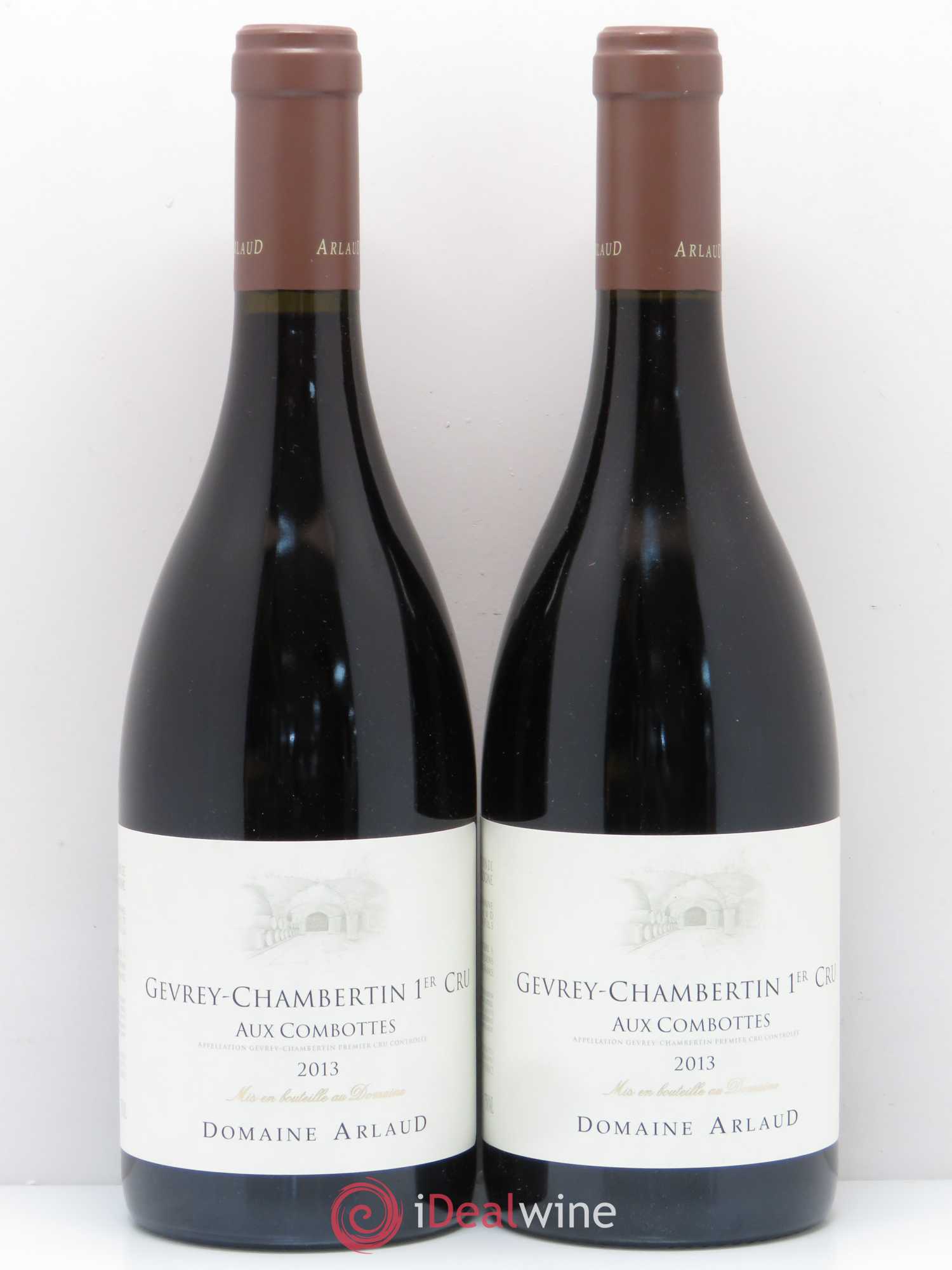 Gevrey-Chambertin 1er Cru Aux Combottes Arlaud 2013 - Lot de 2 bouteilles - 0
