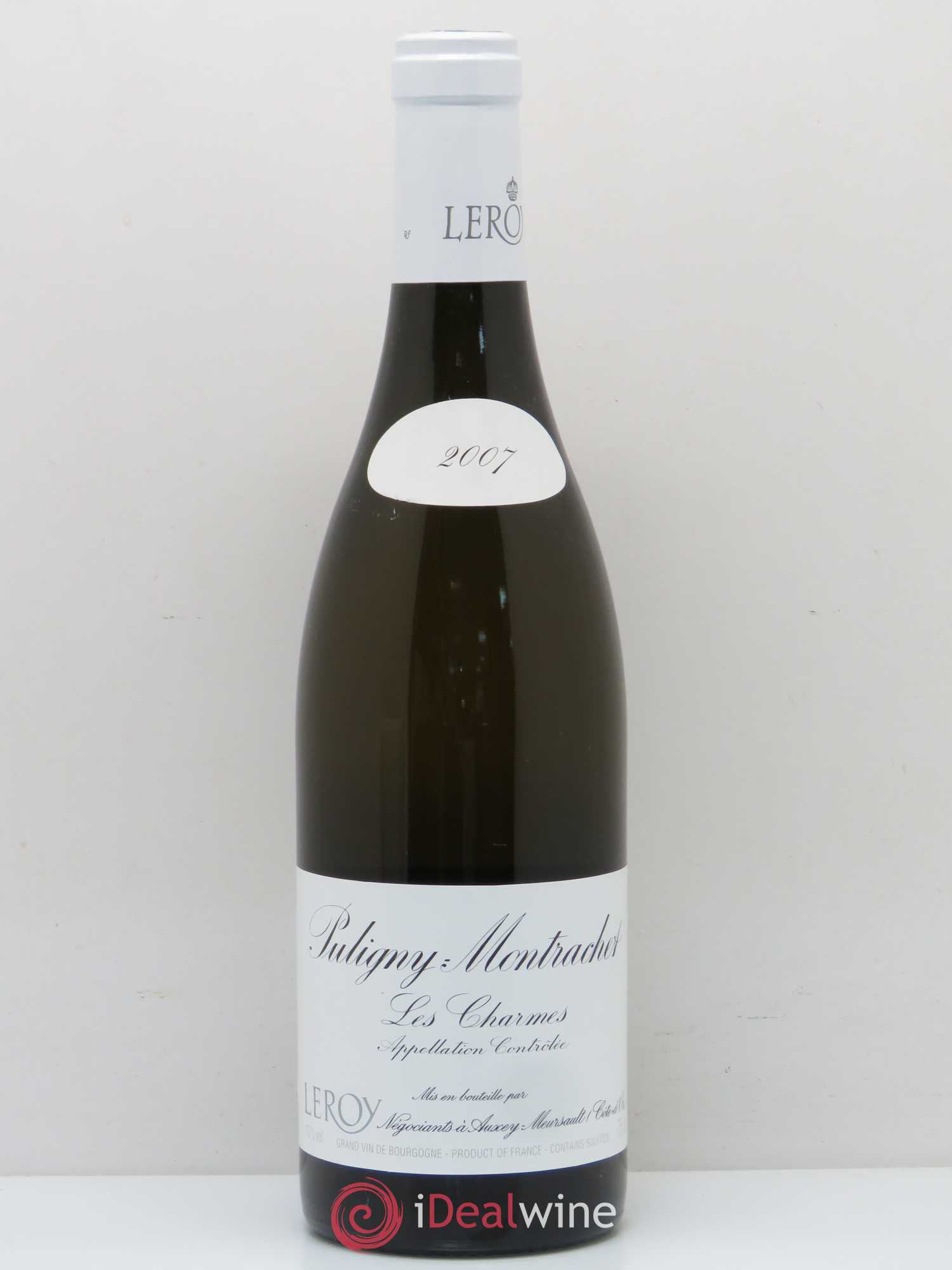 Puligny-Montrachet Les Charmes Leroy SA 2007 - Posten von 1 Flasche - 0