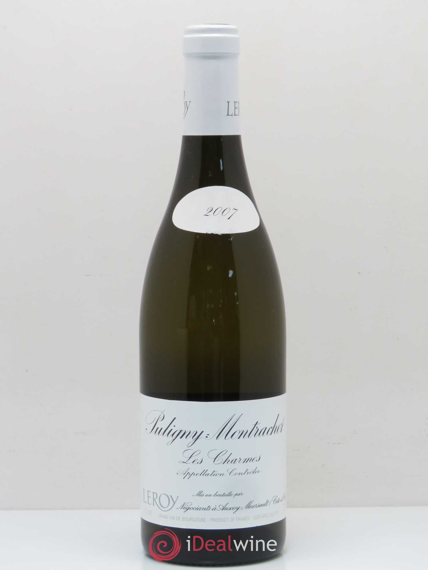 Puligny-Montrachet Les Charmes Leroy SA 2007 - Posten von 1 Flasche - 0