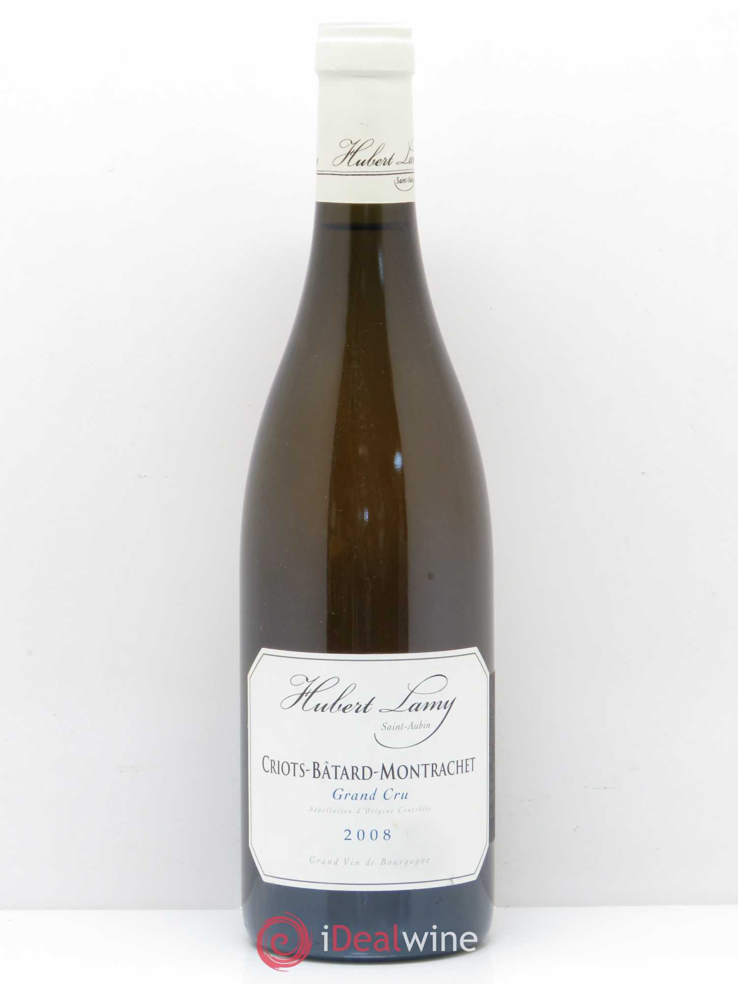 Criots-Bâtard-Montrachet Grand Cru Hubert Lamy 2008 - Lot de 1 bouteille - 0