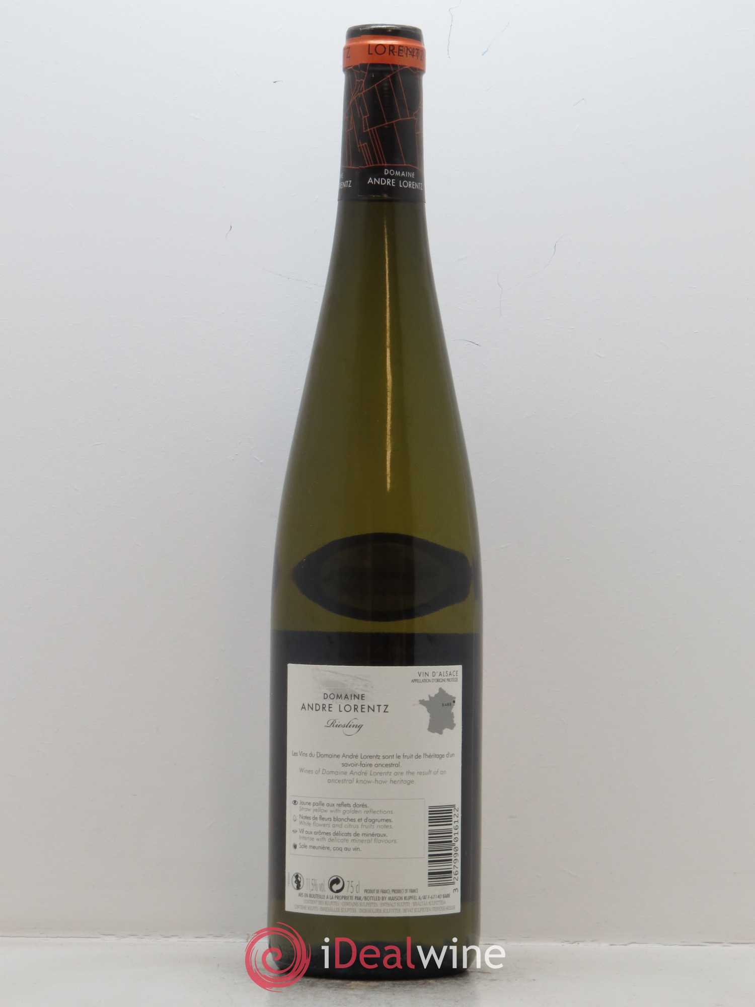 Riesling André Lorentz 2016 - Lot de 1 bouteille - 1