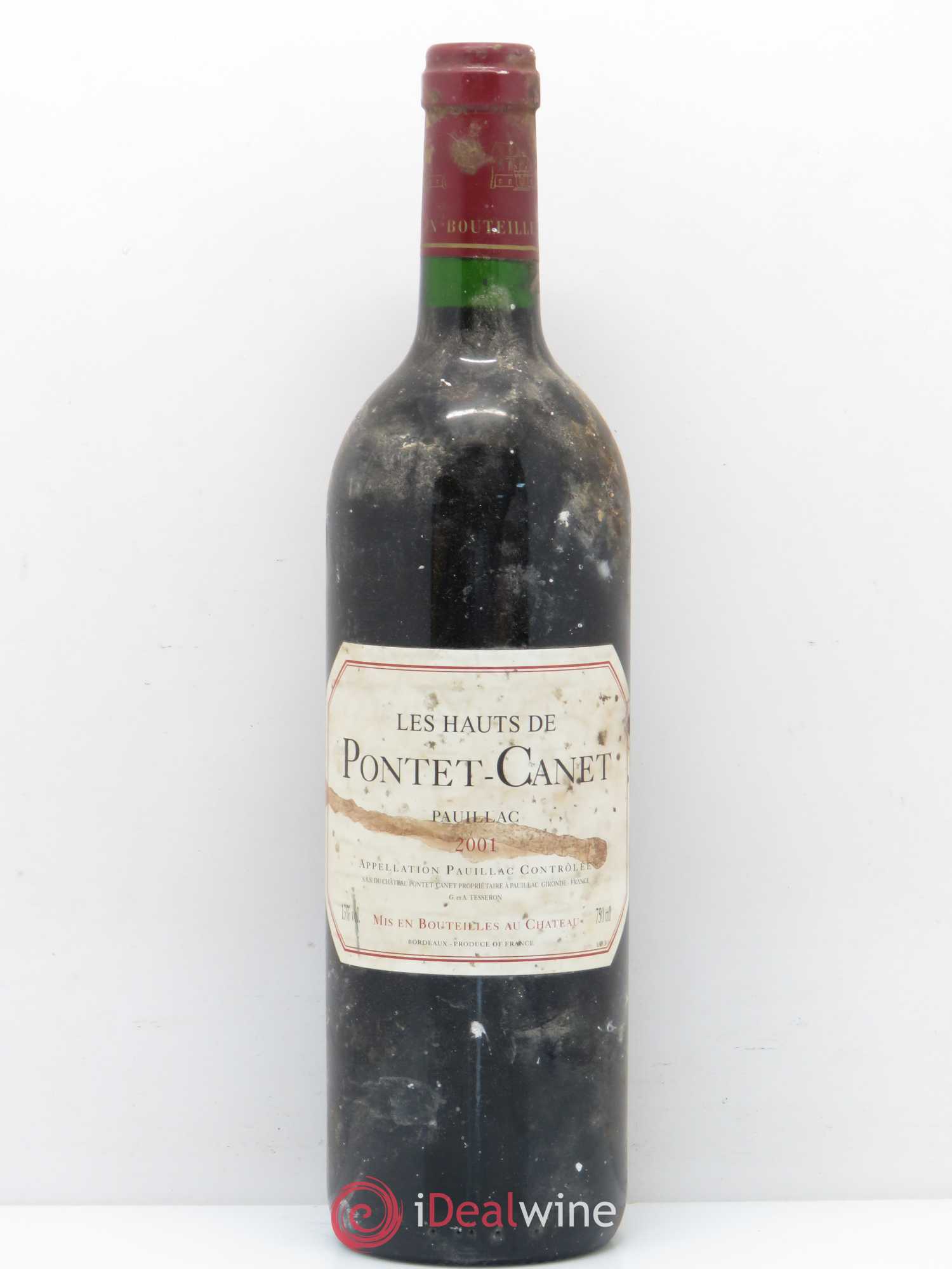 Les Hauts de Pontet-Canet Second Vin 2001 - Lot de 1 bouteille - 0