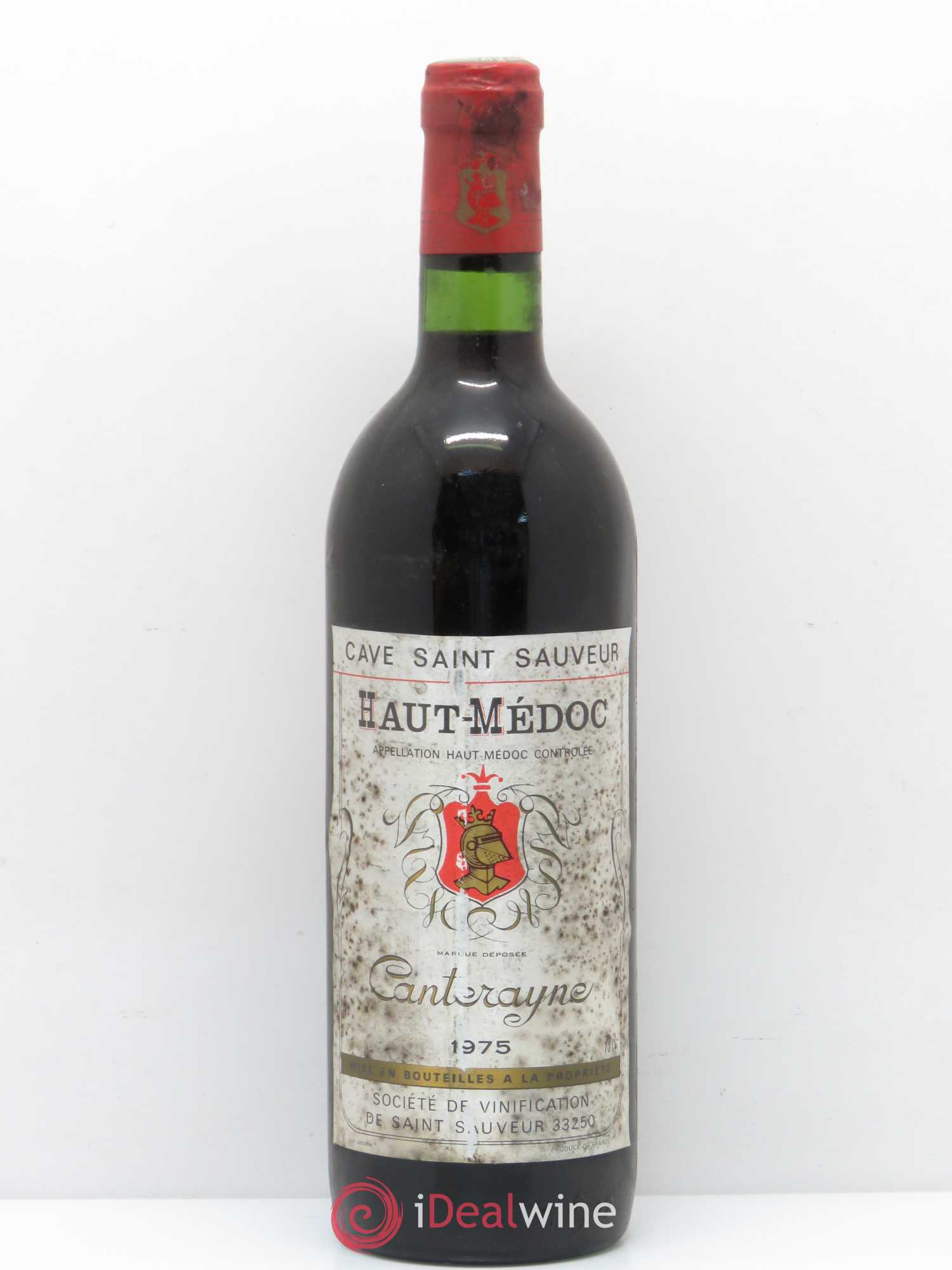 Haut Médoc Chateau Canterayne (sans prix de réserve) 1975 - Posten von 1 Flasche - 0
