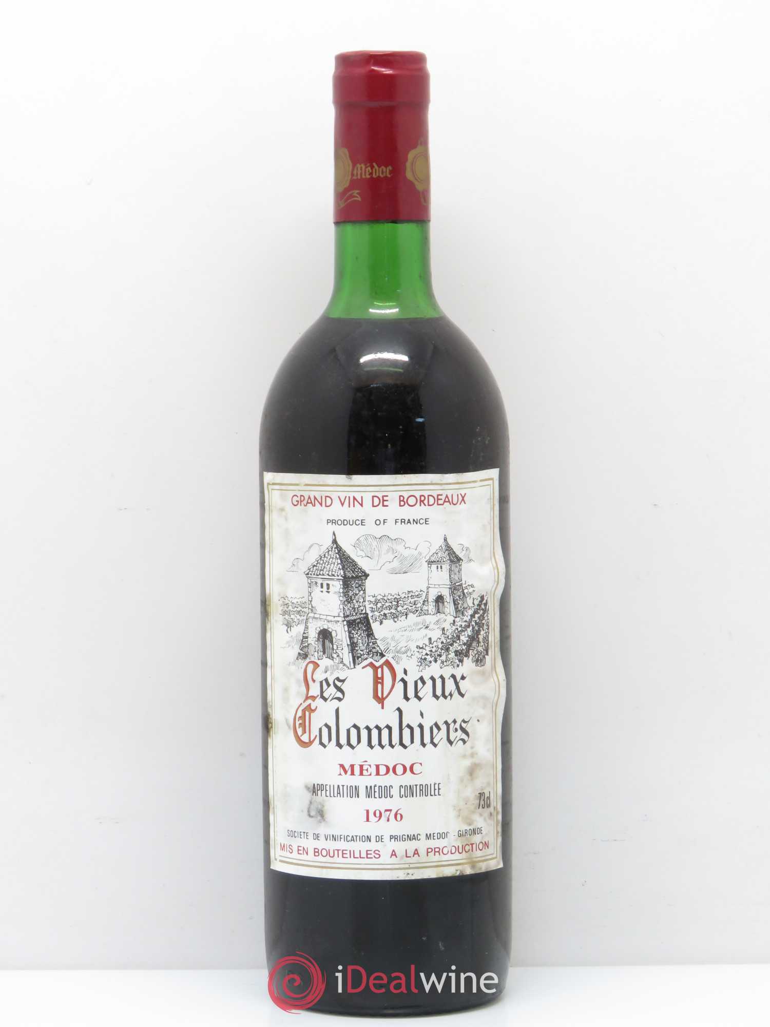 Médoc Les Vieux Colombiers (sans prix de réserve) 1976 - Posten von 1 Flasche - 0
