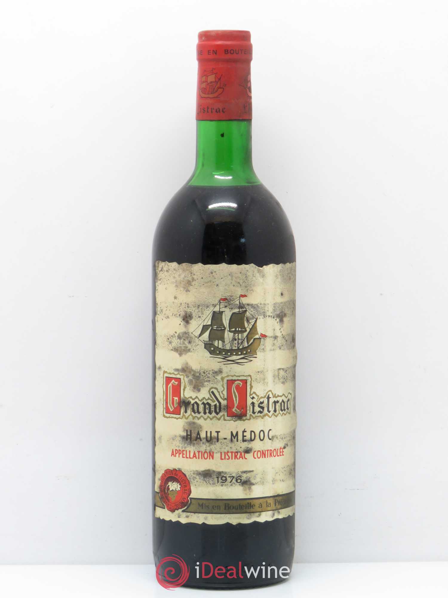 Haut Médoc Grand Listrac (sans prix de réserve) 1976 - Lot de 1 bouteille - 0
