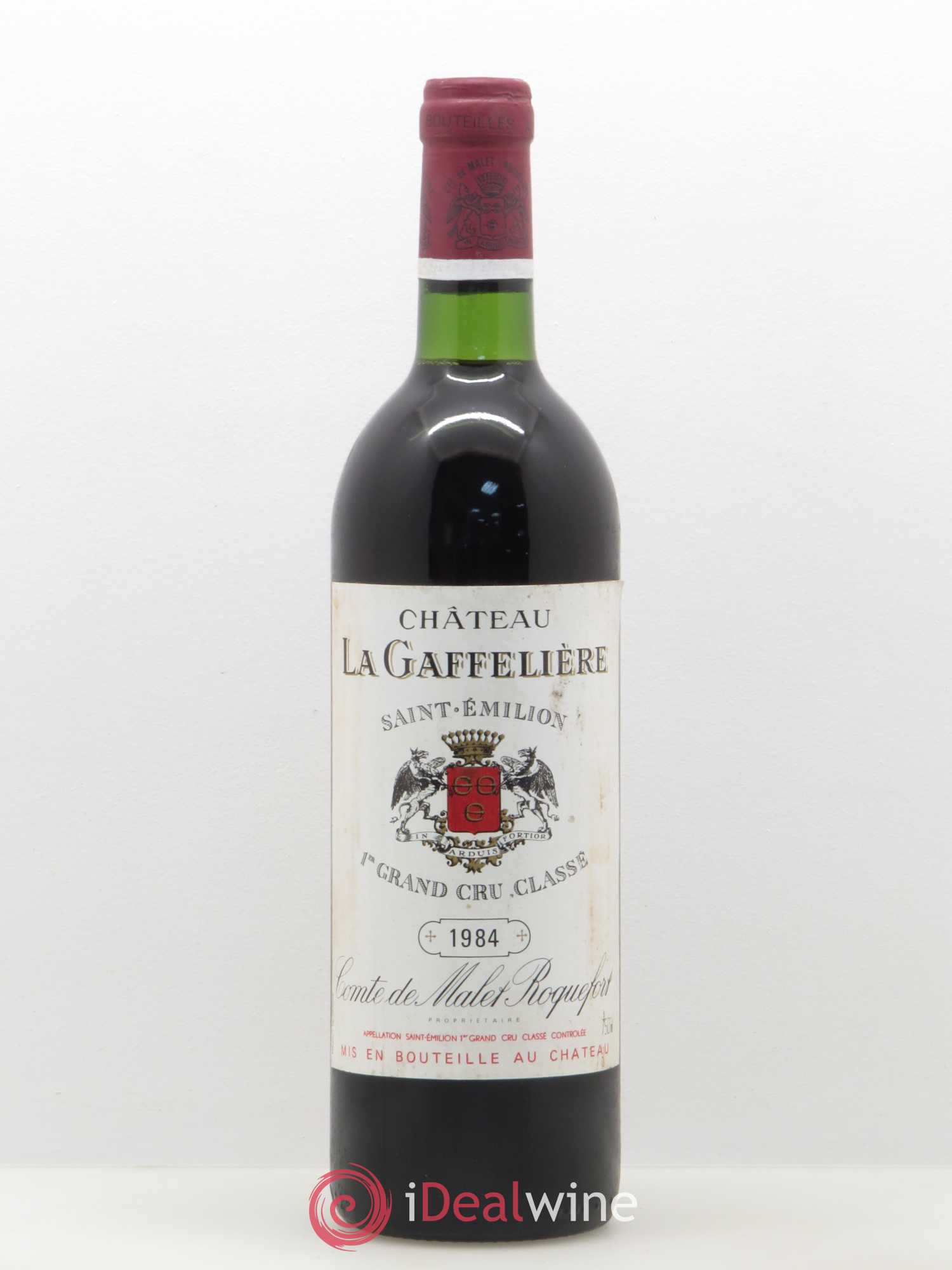 Château la Gaffelière 1er Grand Cru Classé B (sans prix de réserve) 1984 - Lot de 1 bouteille - 0