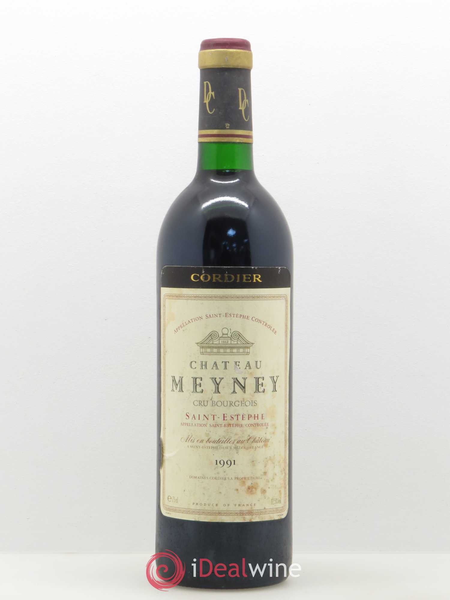 Château Meyney (sans prix de réserve) 1991 - Lot de 1 bouteille - 0