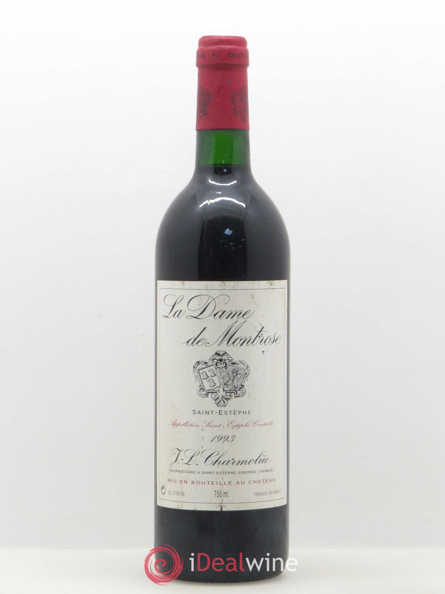 La Dame de Montrose Second Vin (senza prezzo di riserva) 1993 - Lotto di 1 bottiglia - 0