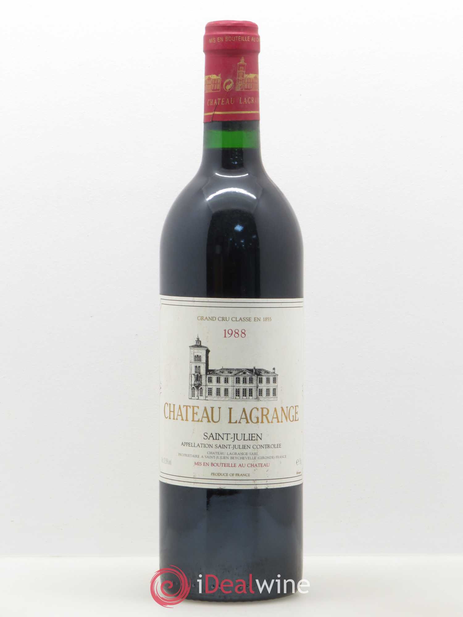 Château Lagrange 3ème Grand Cru Classé 1988 - Lot de 1 bouteille - 0