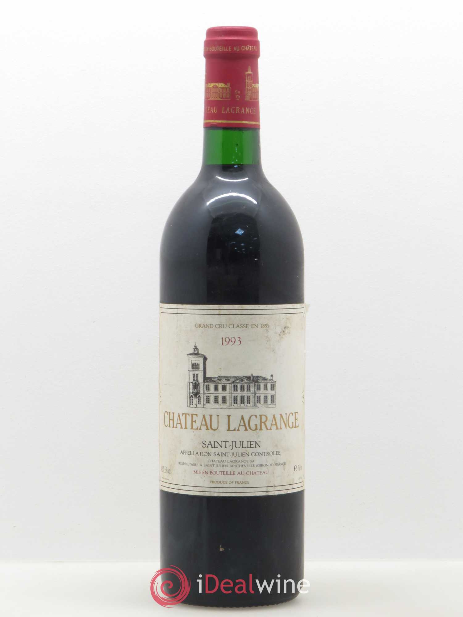 Château Lagrange 3ème Grand Cru Classé 1993 - Lot de 1 bouteille - 0