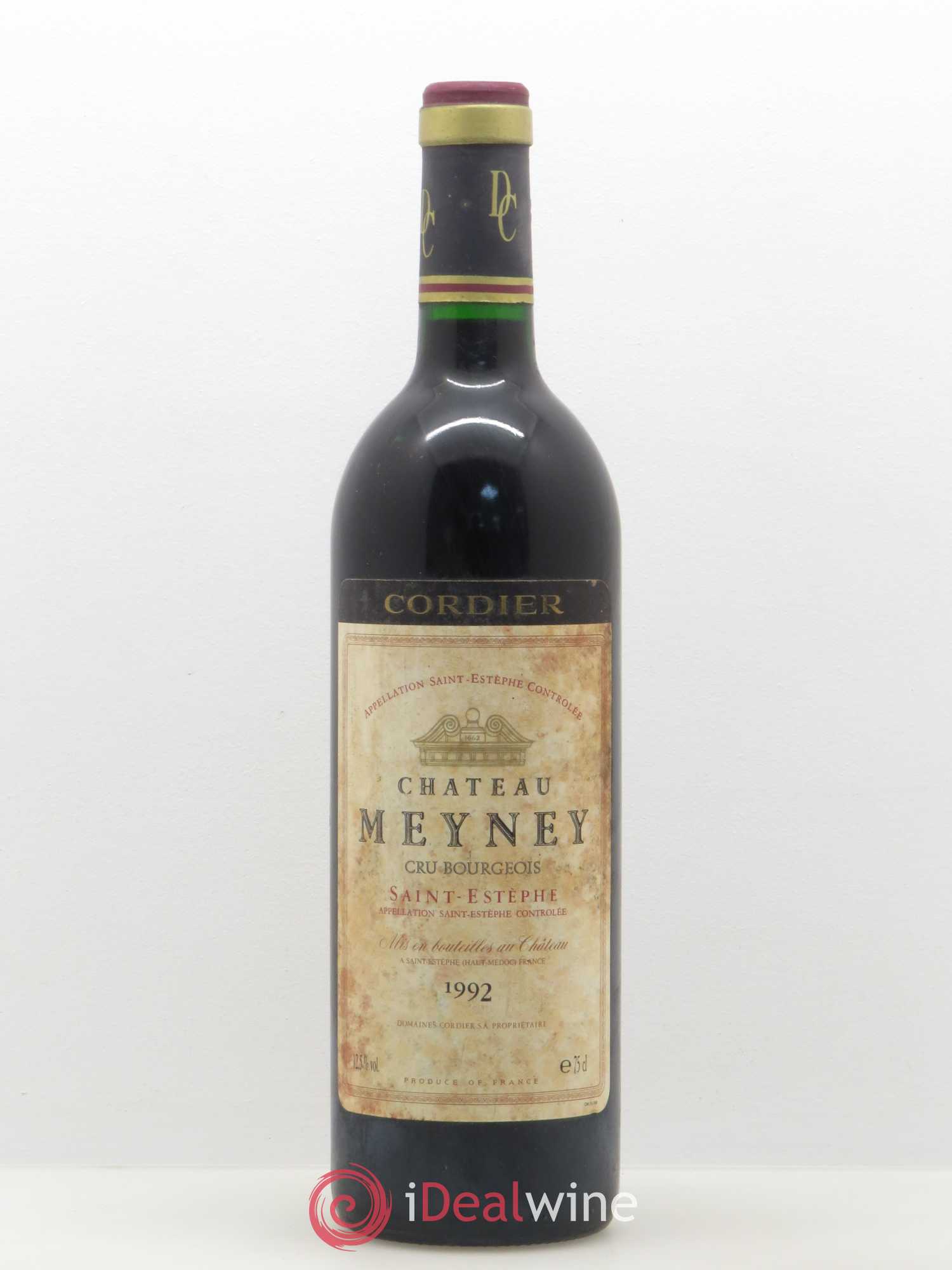 Château Meyney (sans prix de réserve) 1992 - Lot de 1 bouteille - 0