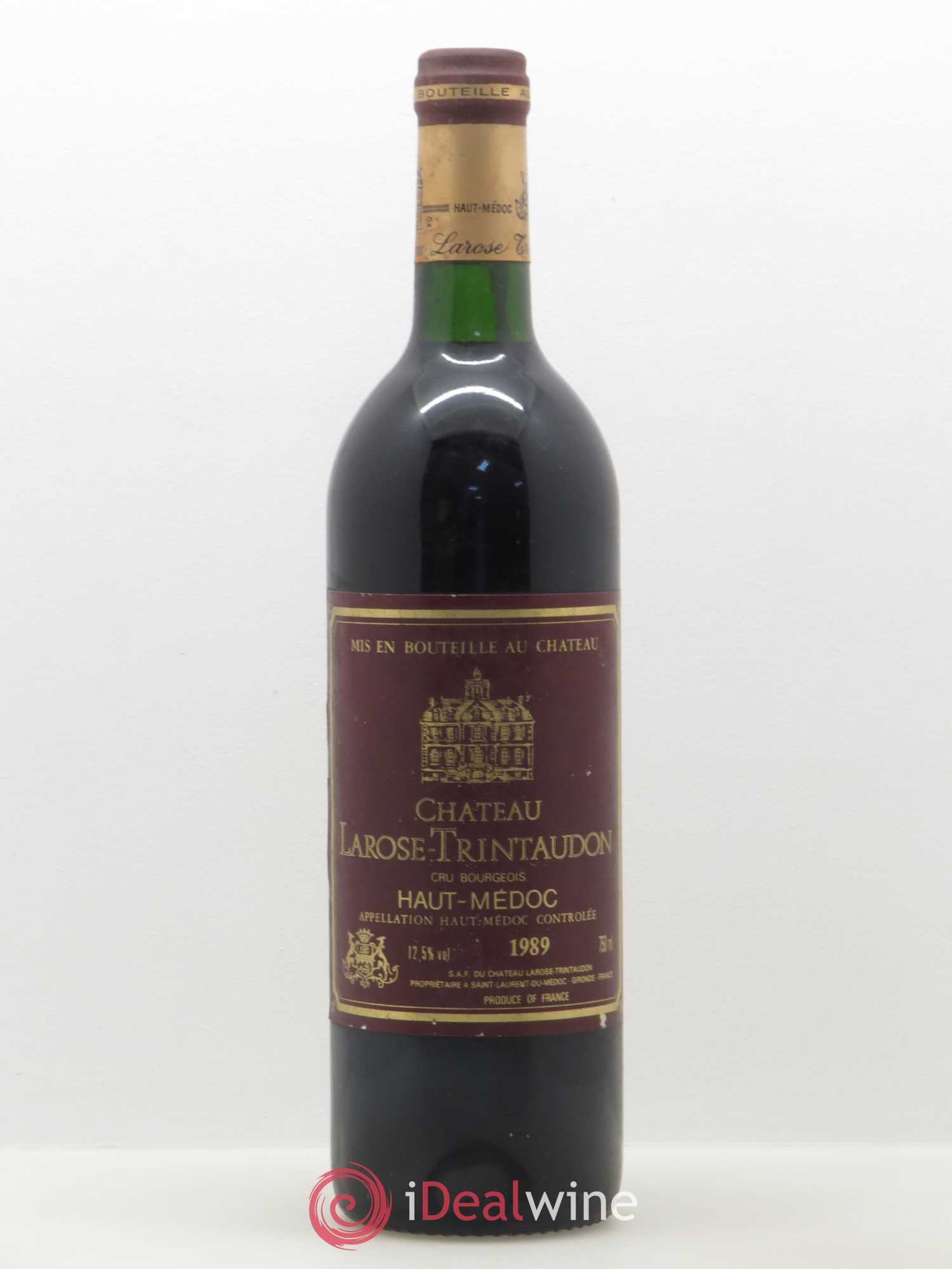 Château Larose Trintaudon Cru Bourgeois (sans prix de réserve) 1989 - Lot de 1 bouteille - 0