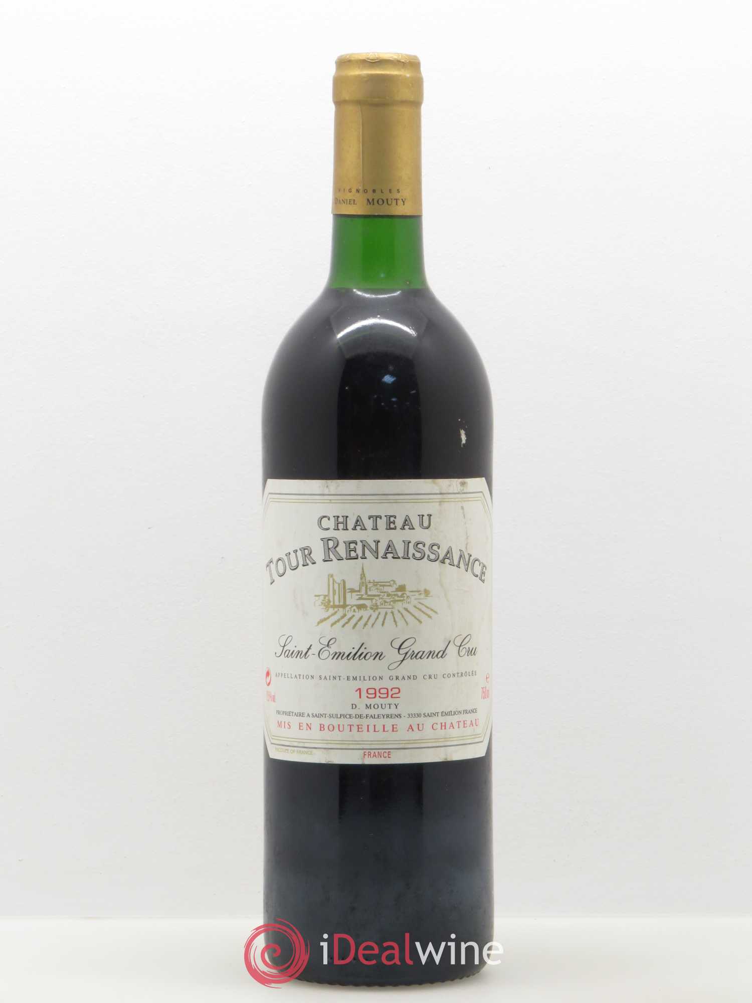 Saint-Émilion Château Tour Renaissance 1992 - Posten von 1 Flasche - 0