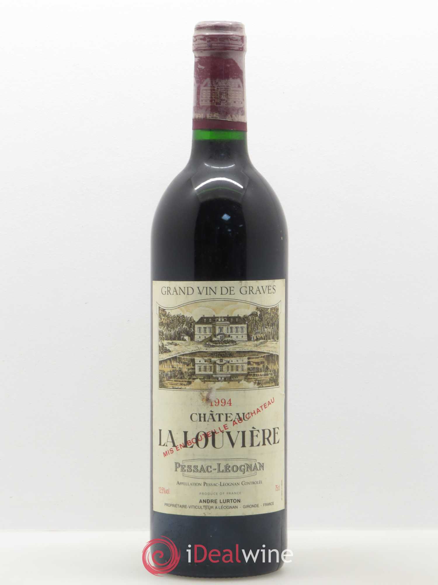 Château la Louvière 1994 - Lot de 1 bouteille - 0