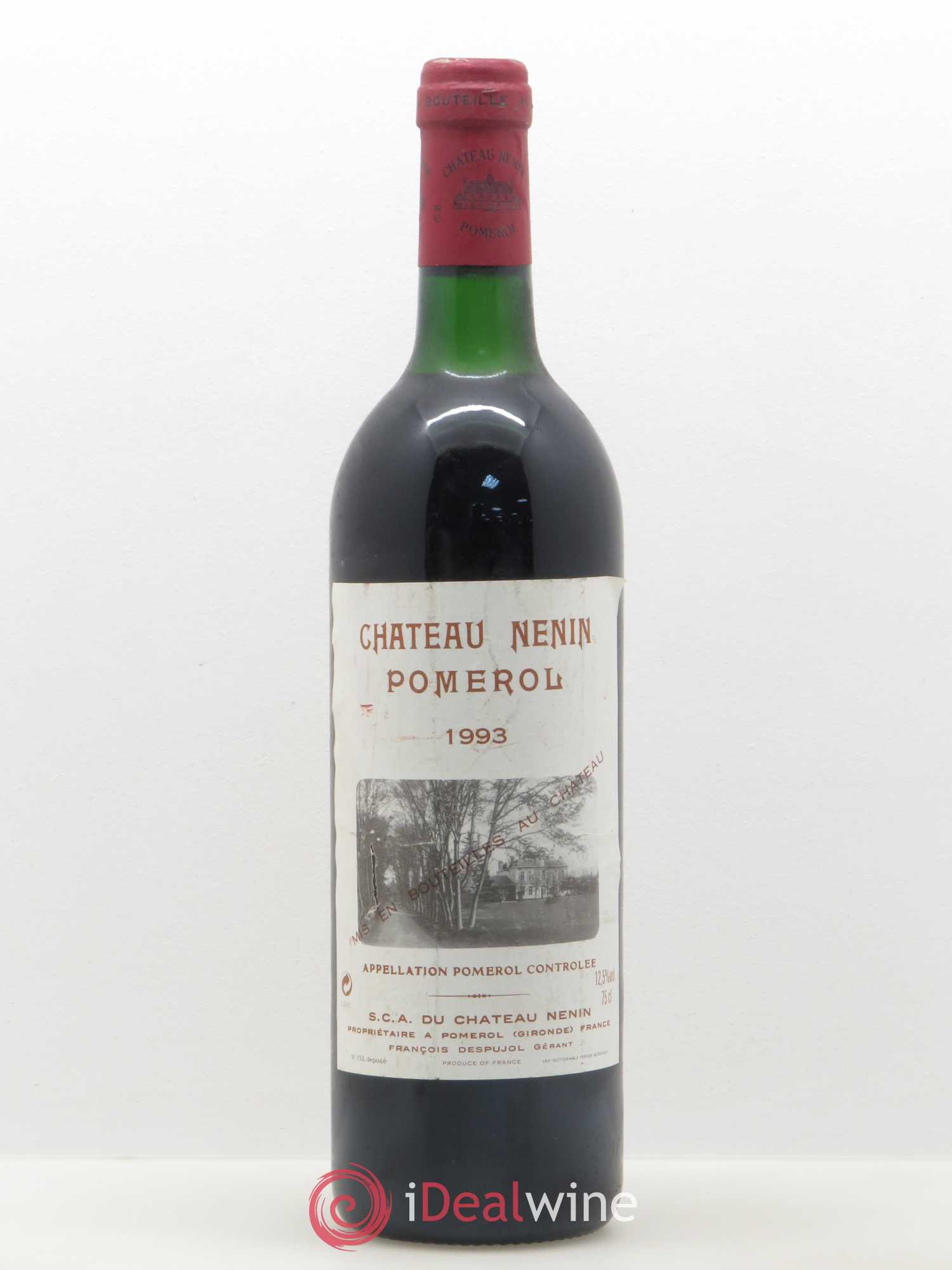 Château Nenin 1993 - Lot de 1 bouteille - 0