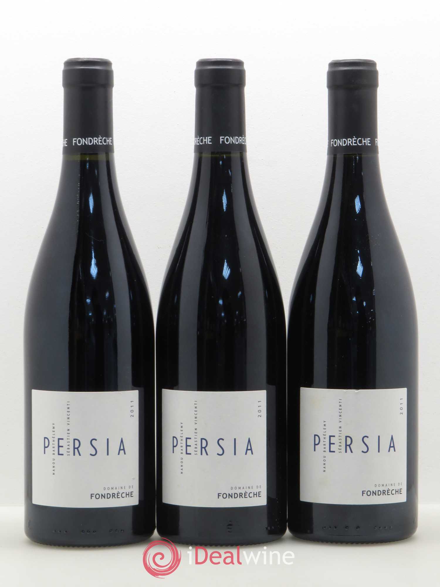 Ventoux Persia Domaine de Fondrèche (sans prix de réserve) 2011 - Posten von 3 Flaschen - 0