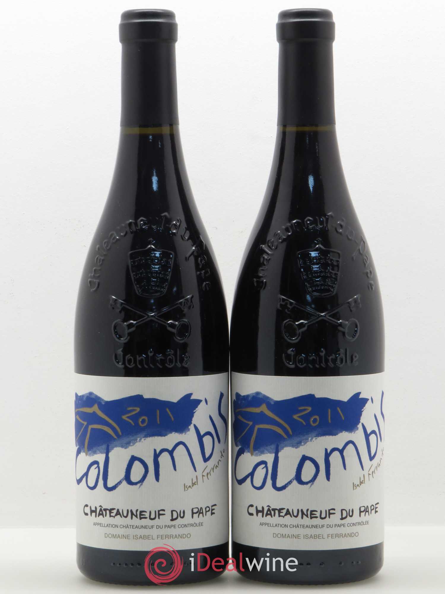 Châteauneuf-du-Pape Colombis Domaine Saint-Préfert 2011 - Lot de 2 bouteilles - 0