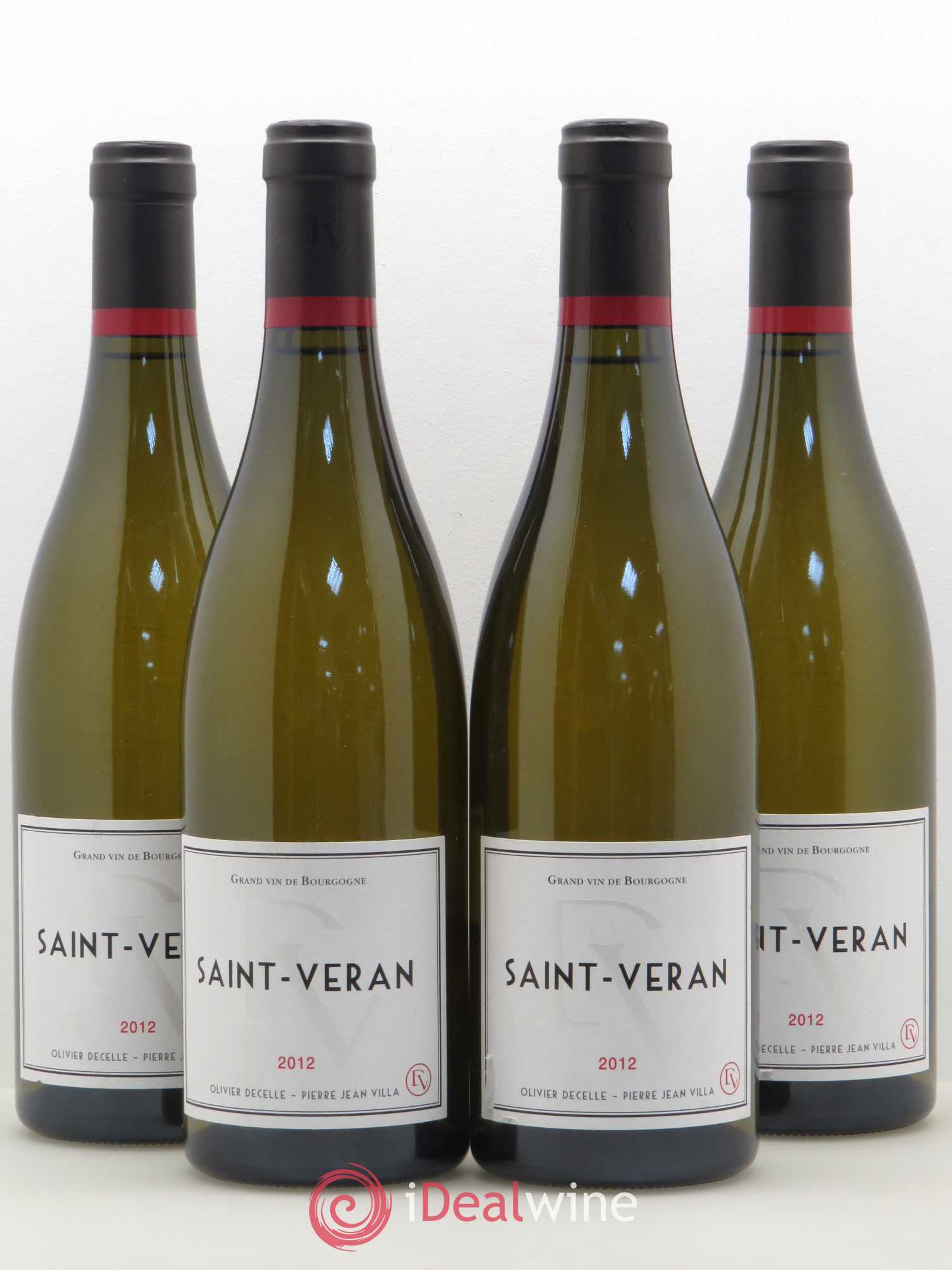 Saint-Véran Decelle Villa (sans prix de réserve) 2012 - Posten von 4 Flaschen - 0