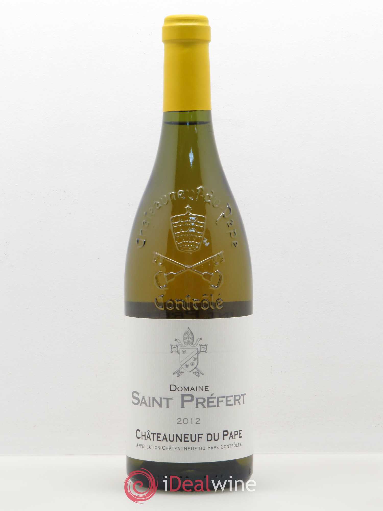 Châteauneuf-du-Pape Domaine de Saint Préfert 2012 - Lot de 1 bouteille - 0