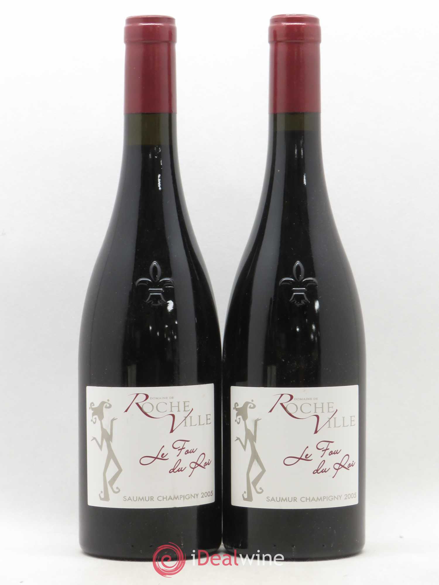 Saumur-Champigny Le Fou du Roi Domaine de Rocheville 2005 - Posten von 2 Flaschen - 0