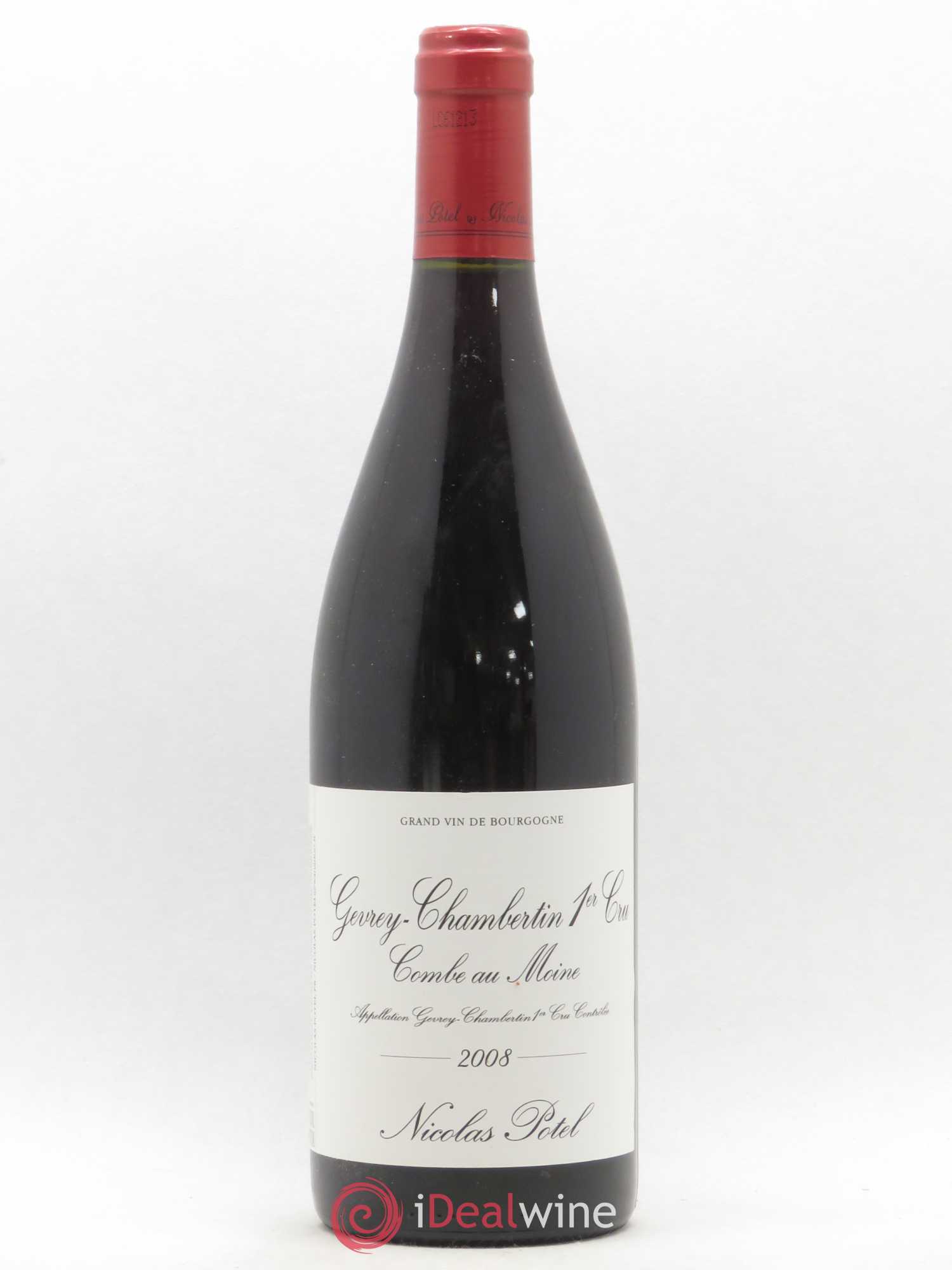 Gevrey-Chambertin 1er Cru Combe au Moine Nicolas Potel 2008 - Posten von 1 Flasche - 0