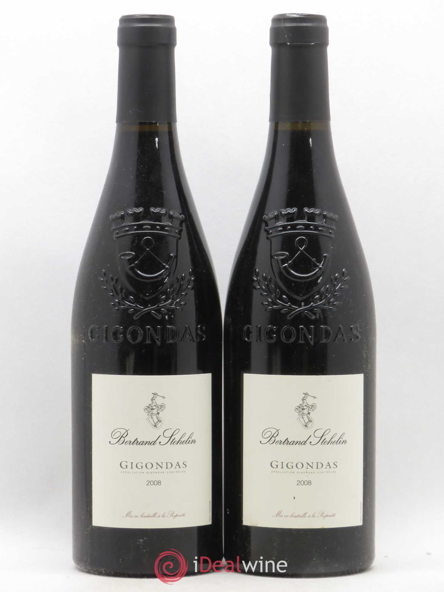 Gigondas Domaine Bertrand Stehelin 2008 - Posten von 2 Flaschen - 0