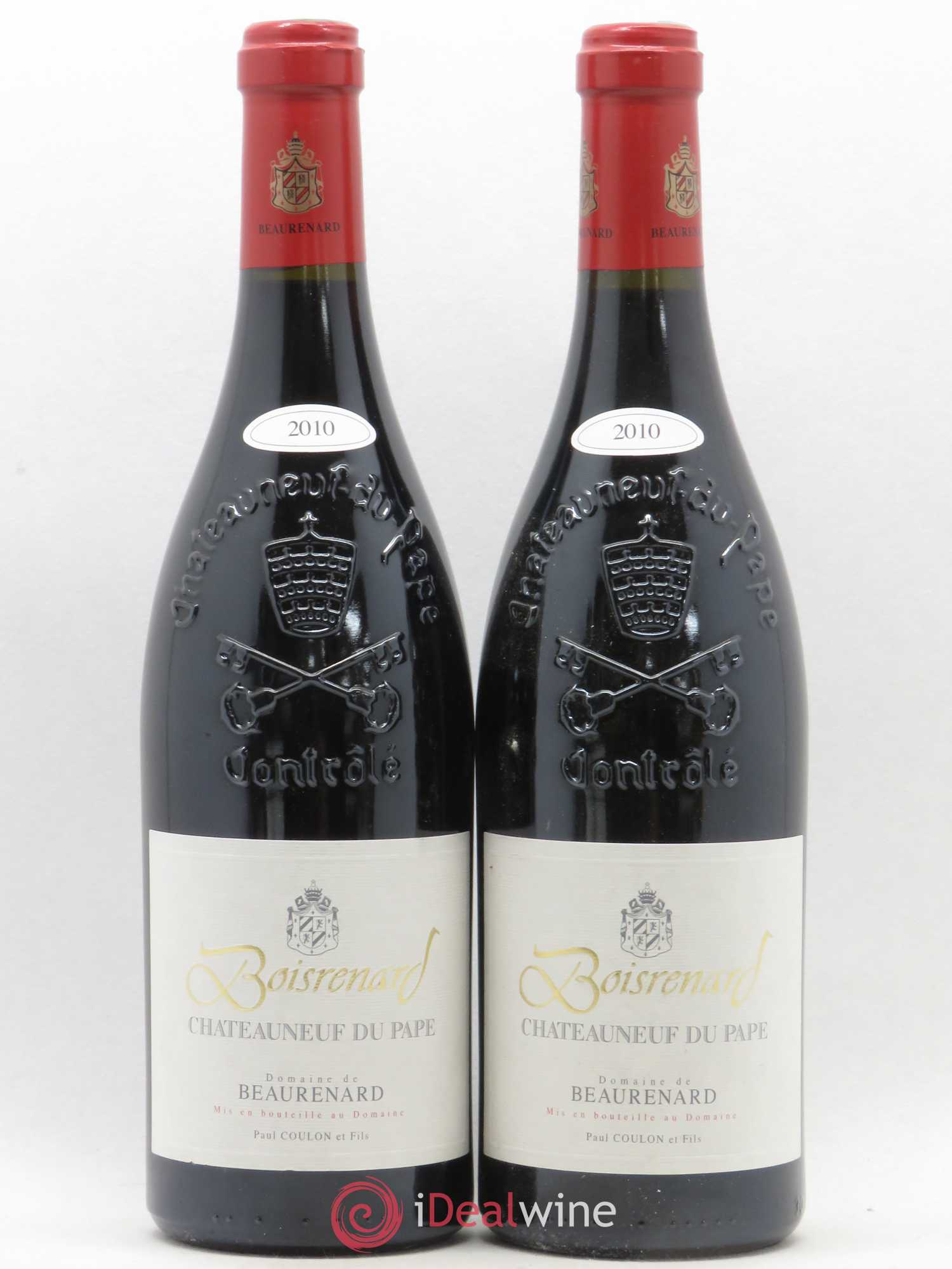 Châteauneuf-du-Pape Cuvée Boisrenard Beaurenard (Domaine de) 2010 - Lot de 2 bouteilles - 0