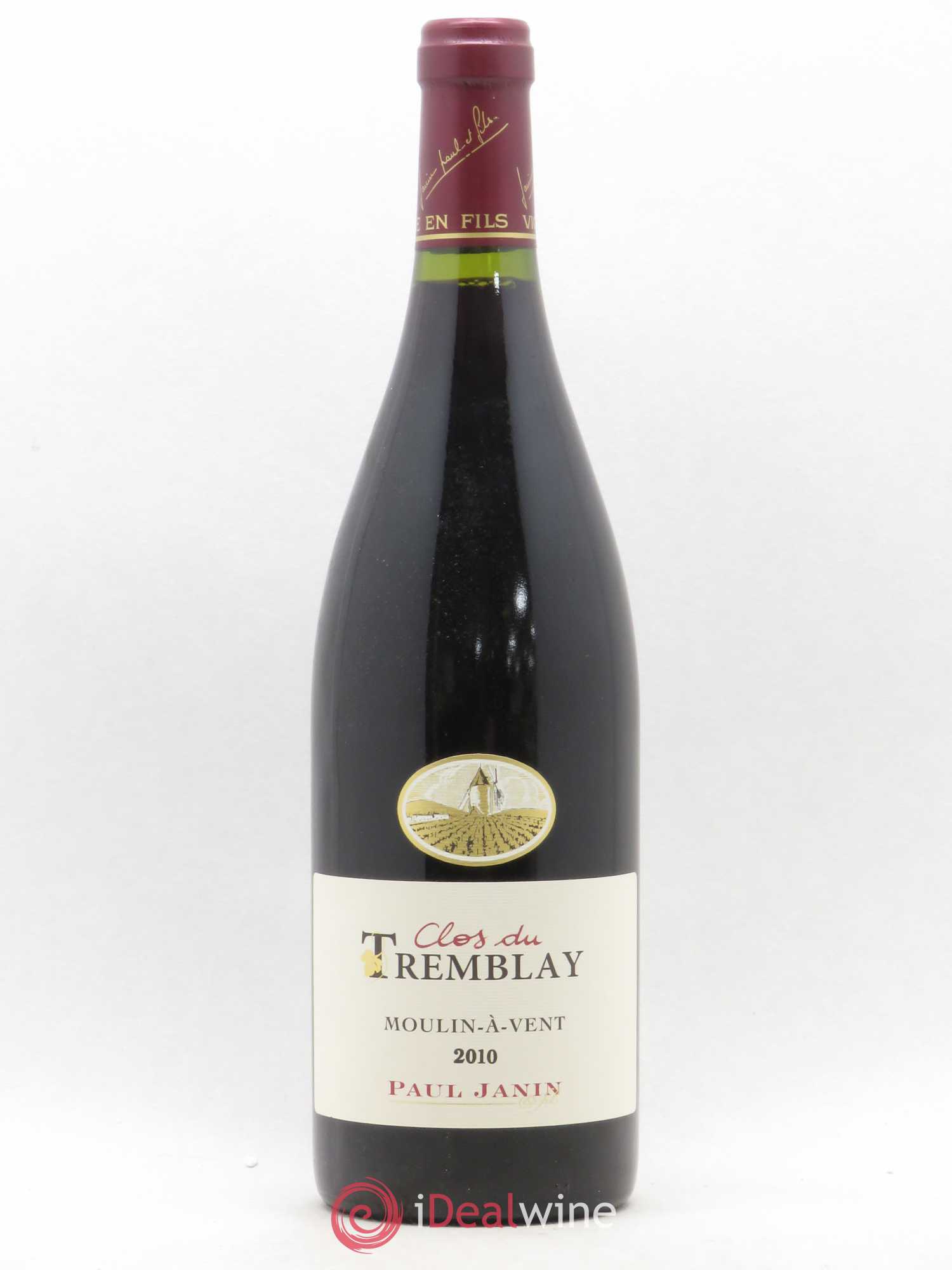 Moulin-à-Vent Clos du Tremblay Paul Janin 2010 - Posten von 1 Flasche - 0
