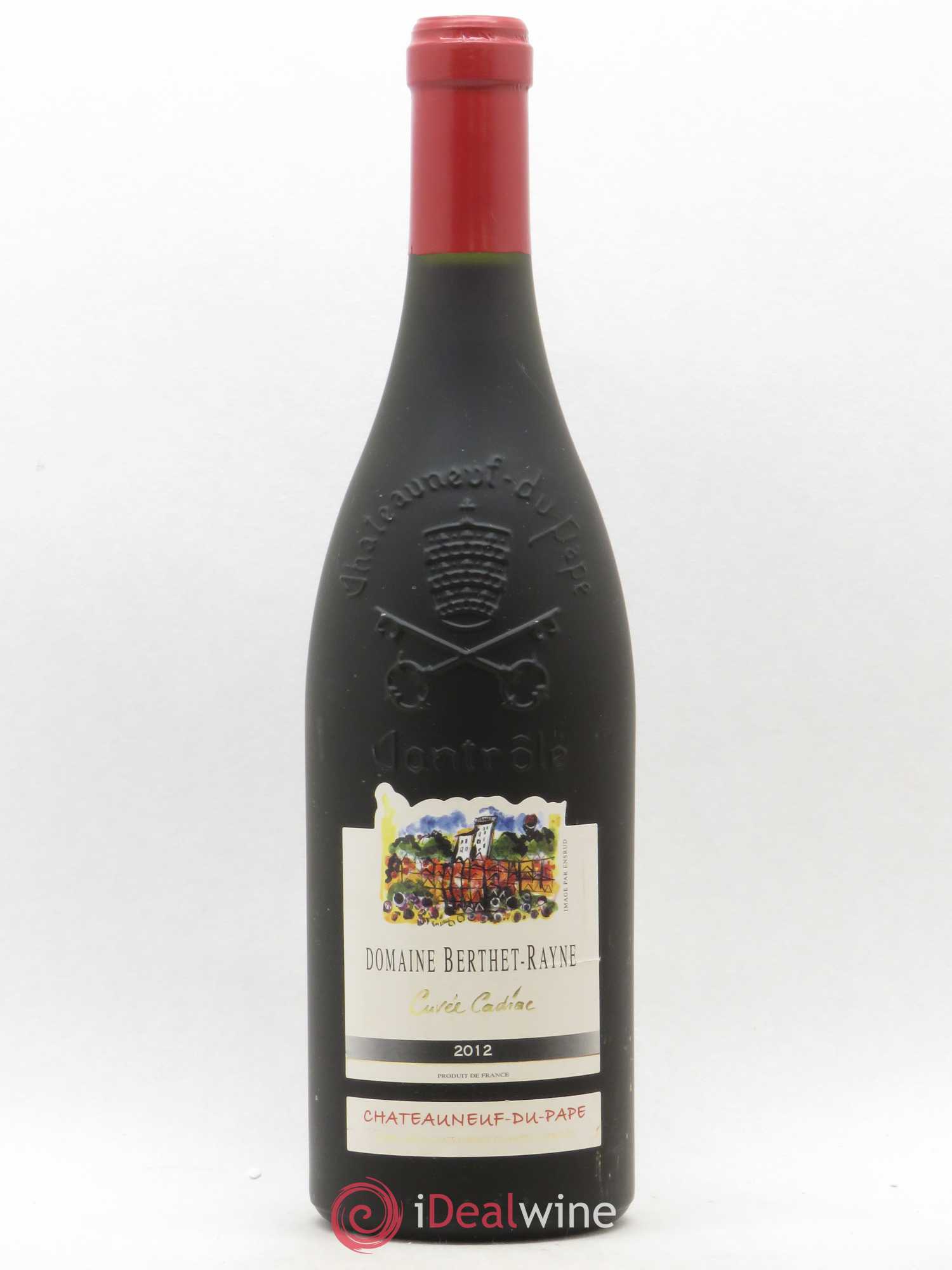 Châteauneuf-du-Pape Cuvée Cadiac Domaine Berthet Rayne (sans prix de réserve) 2012 - Posten von 1 Flasche - 0