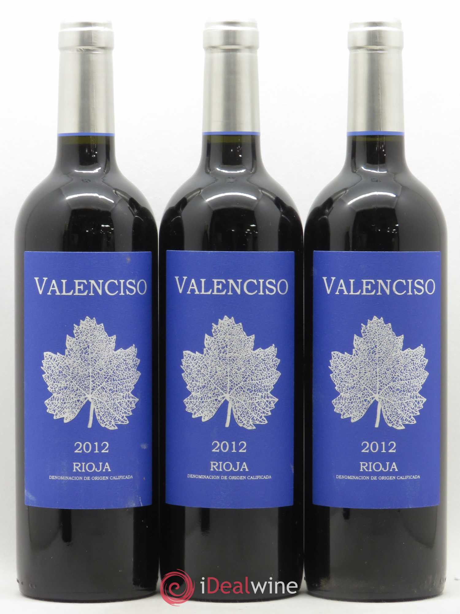 Rioja DOCA Valenciso 2012 - Lot of 3 bottles - 0