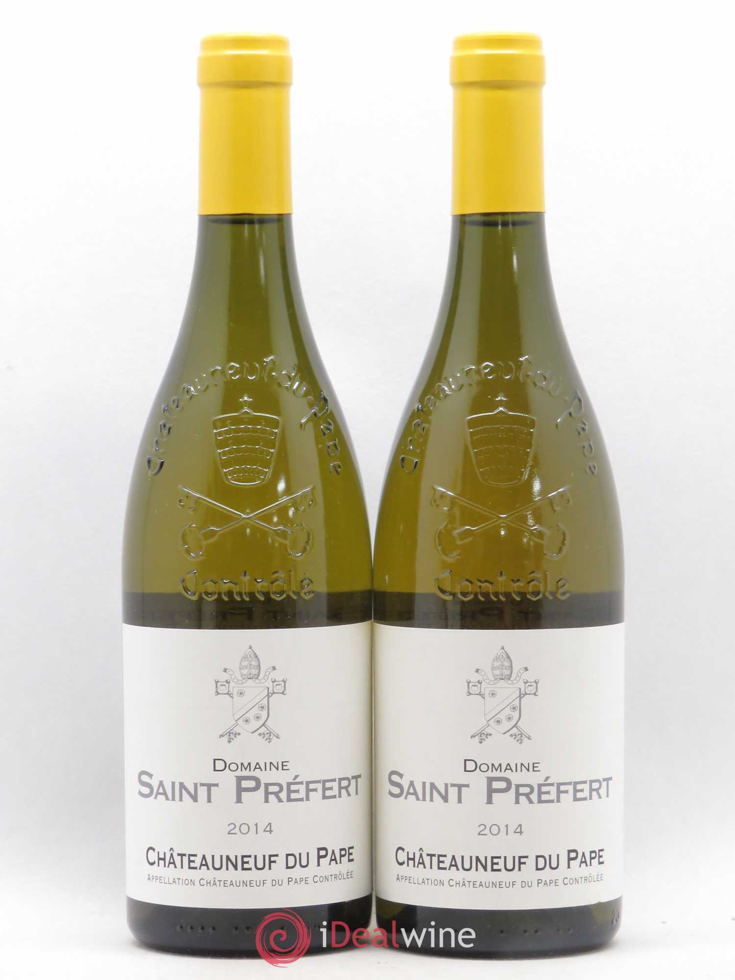 Châteauneuf-du-Pape Domaine de Saint Préfert 2014 - Lot de 2 bouteilles - 0