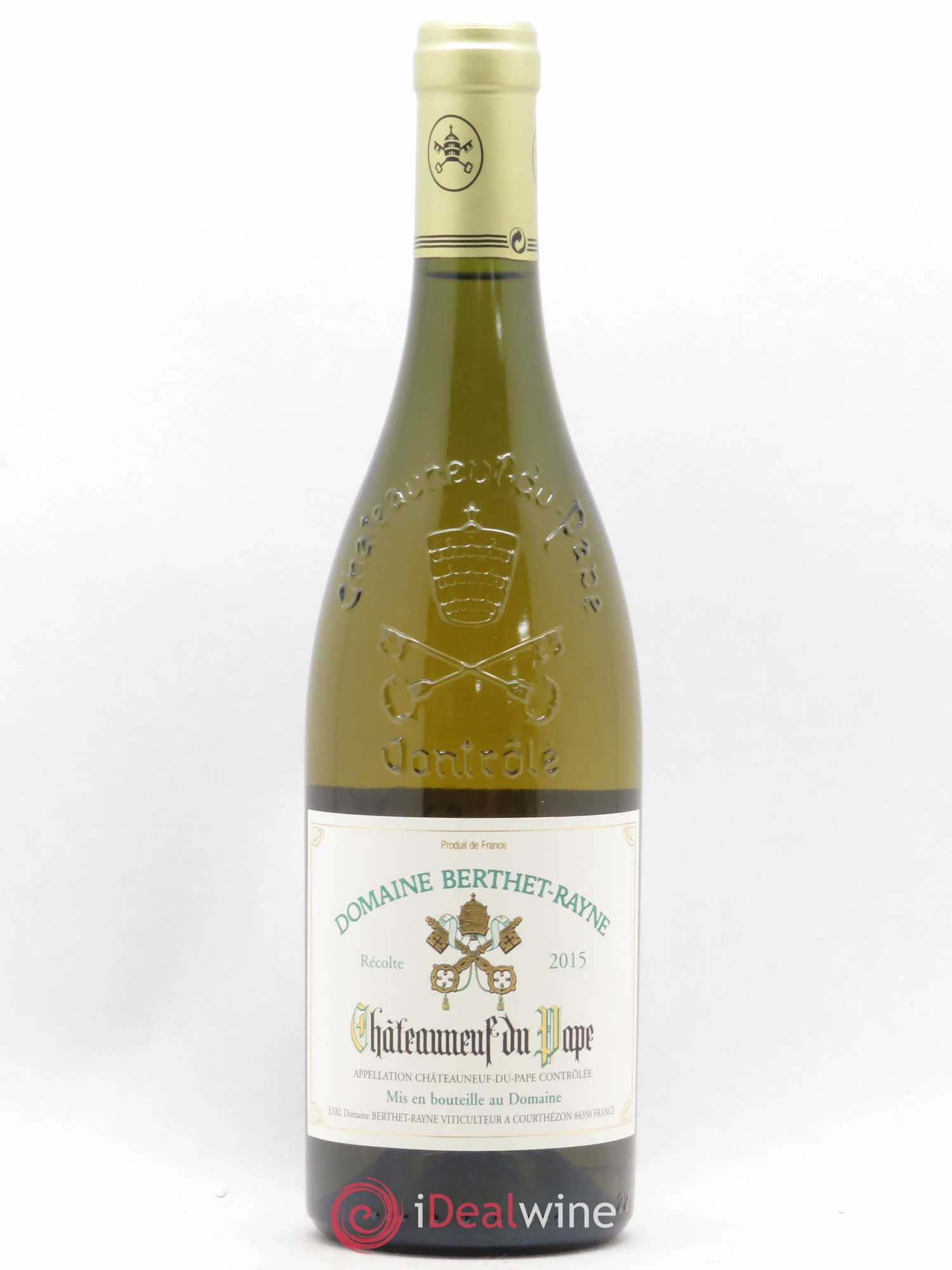 Châteauneuf-du-Pape Berthet Rayne 2015 - Posten von 1 Flasche - 0