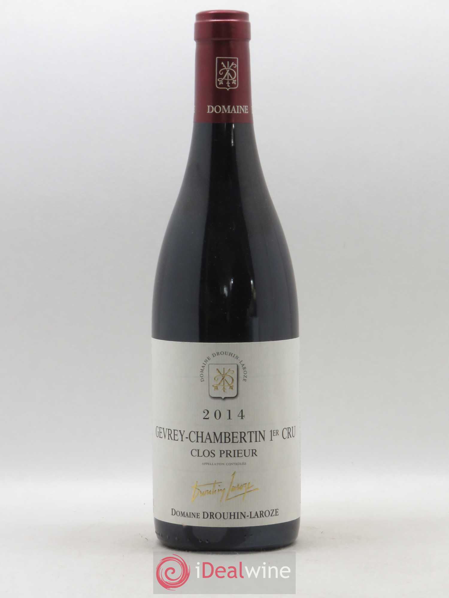 Gevrey-Chambertin 1er Cru Clos Prieur Domaine Drouhin-Laroze 2014 - Lot de 1 bouteille - 0