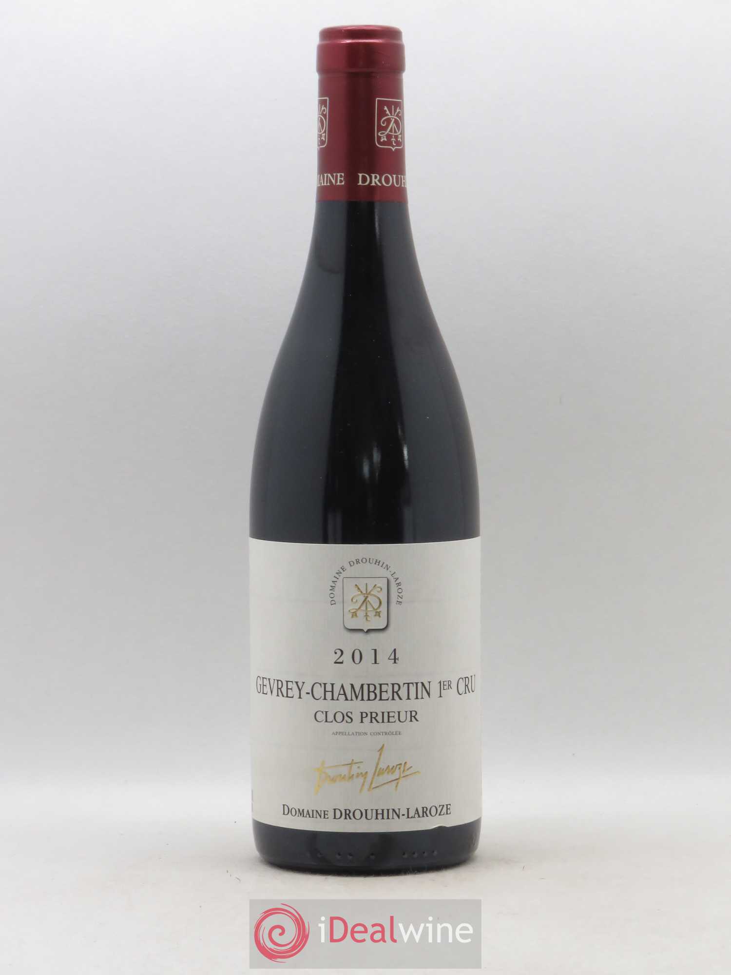 Gevrey-Chambertin 1er Cru Clos Prieur Domaine Drouhin-Laroze 2014 - Lot de 1 bouteille - 0