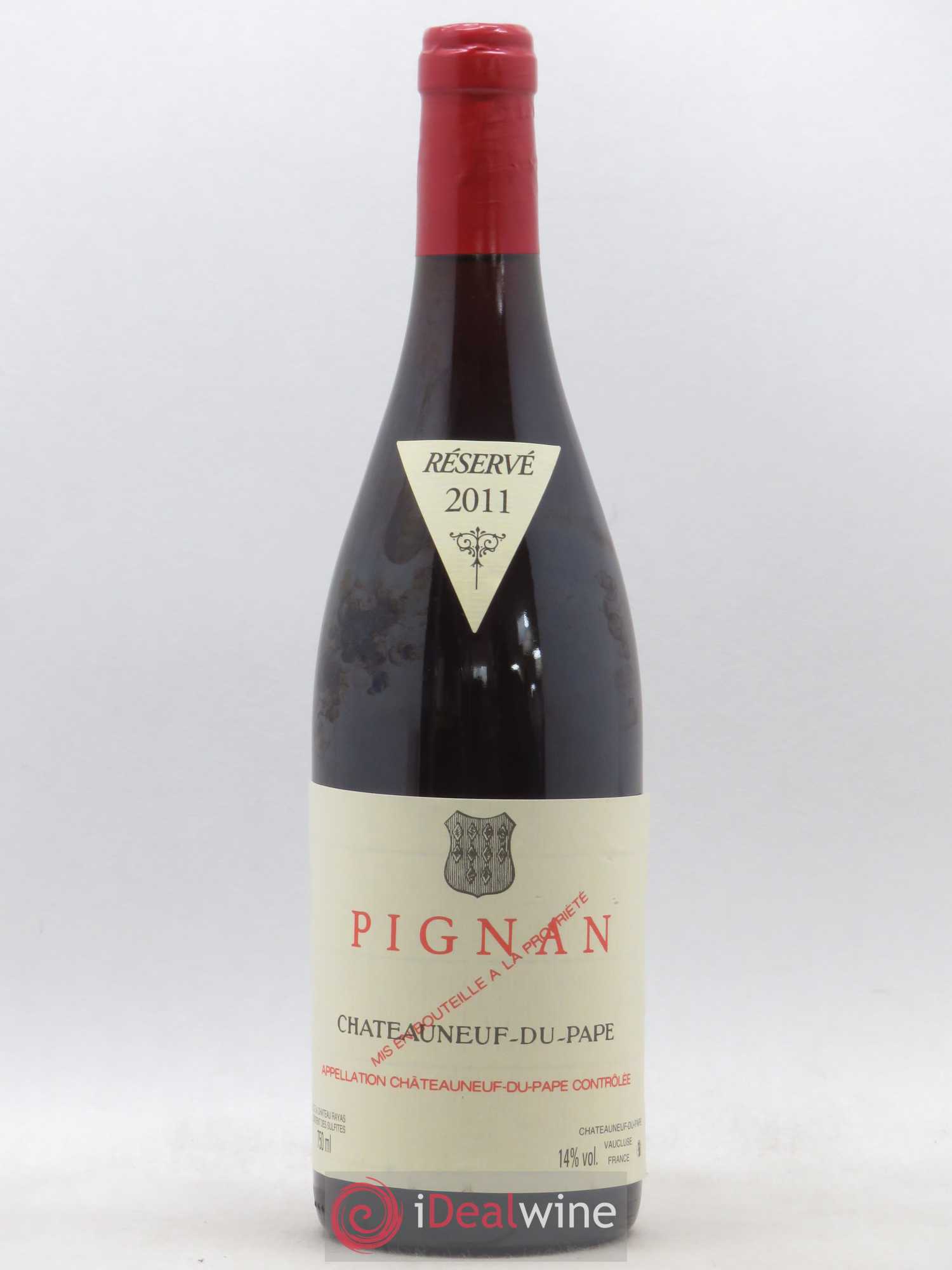 Châteauneuf-du-Pape Pignan Emmanuel Reynaud 2011 - Lot de 1 bouteille - 0