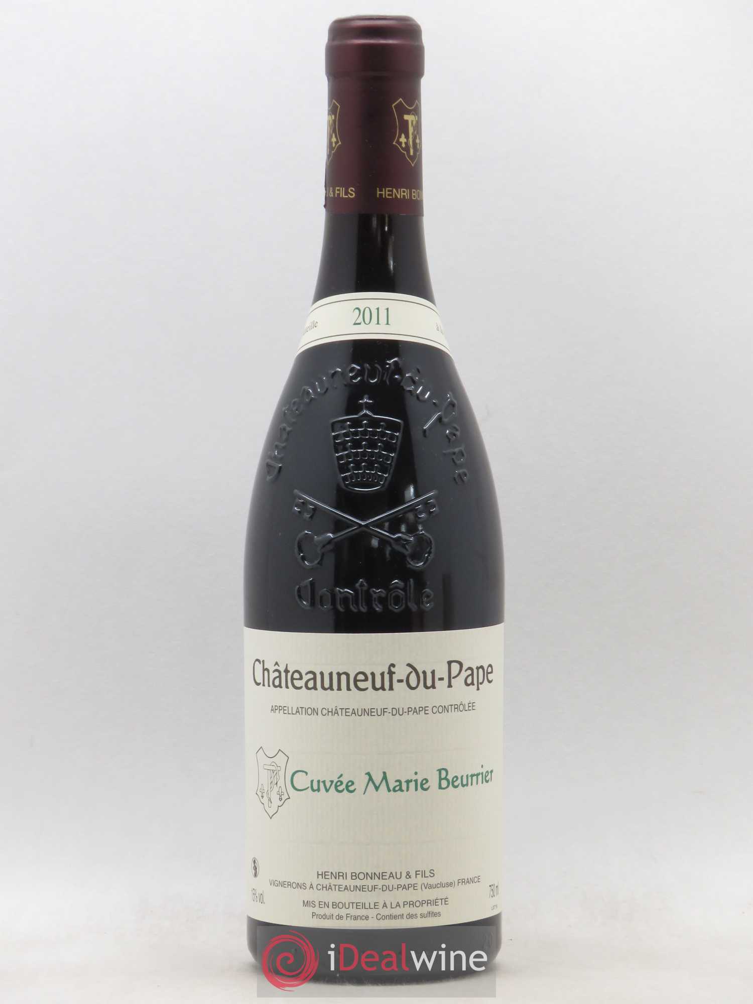 Châteauneuf-du-Pape Marie Beurrier Henri Bonneau & Fils 2011 - Lot de 1 bouteille - 0