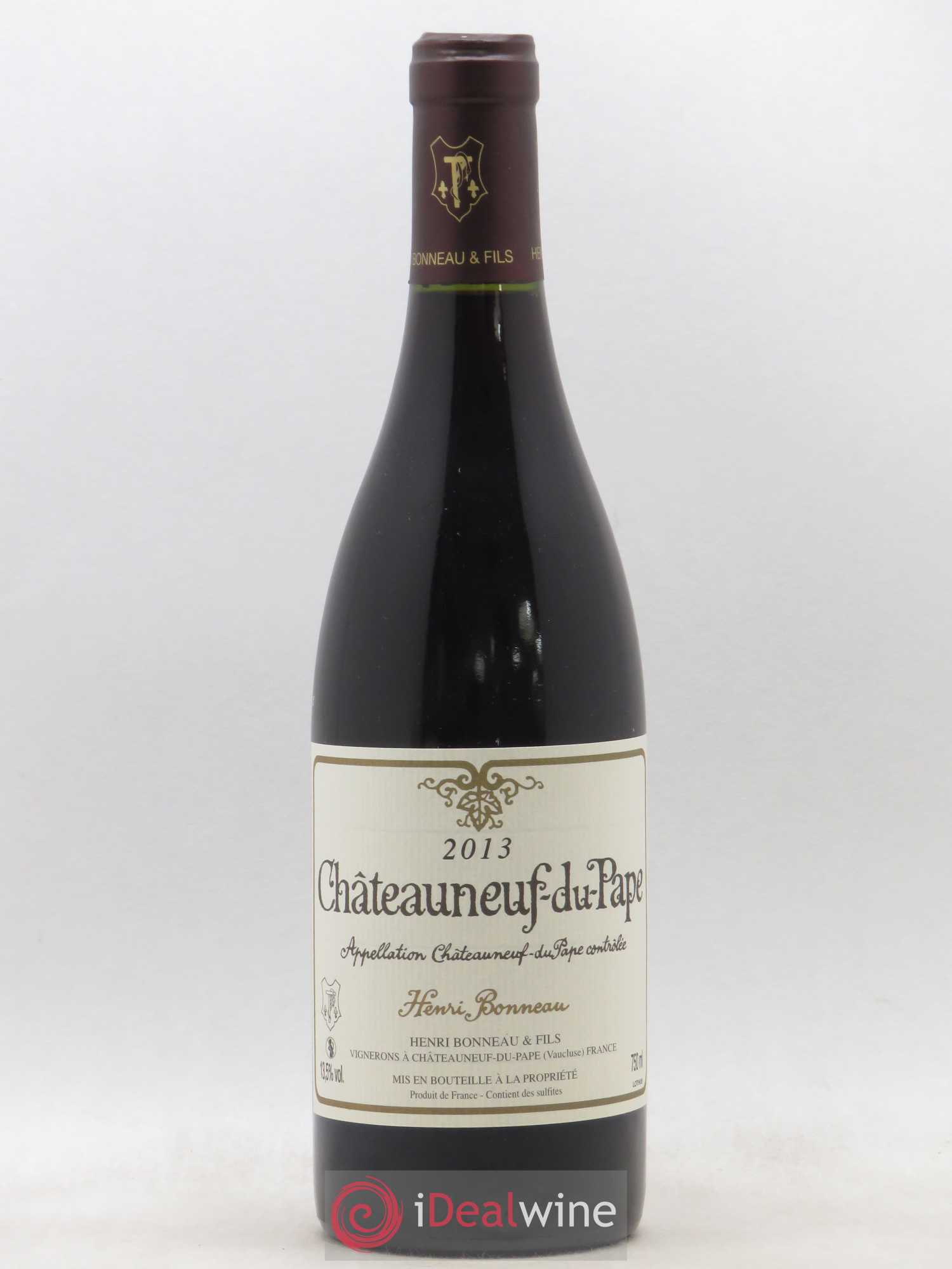 Châteauneuf-du-Pape Henri Bonneau Henri Bonneau & Fils 2013 - Lot de 1 bouteille - 0
