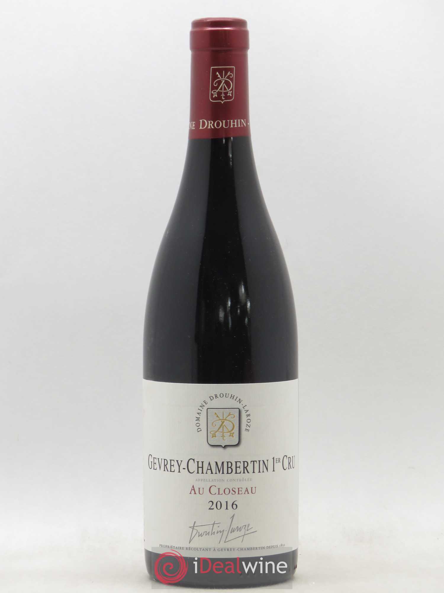 Gevrey-Chambertin 1er Cru Au Closeau Drouhin Laroze 2016 - Posten von 1 Flasche - 0