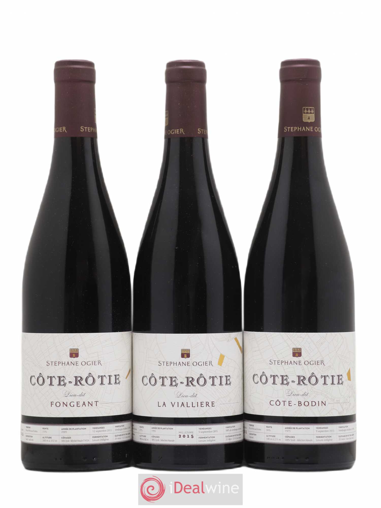 Assortiment 2015 Sélection Lieux-Dits Stéphane Ogier 2015 - Lot de 7 bouteilles - 1