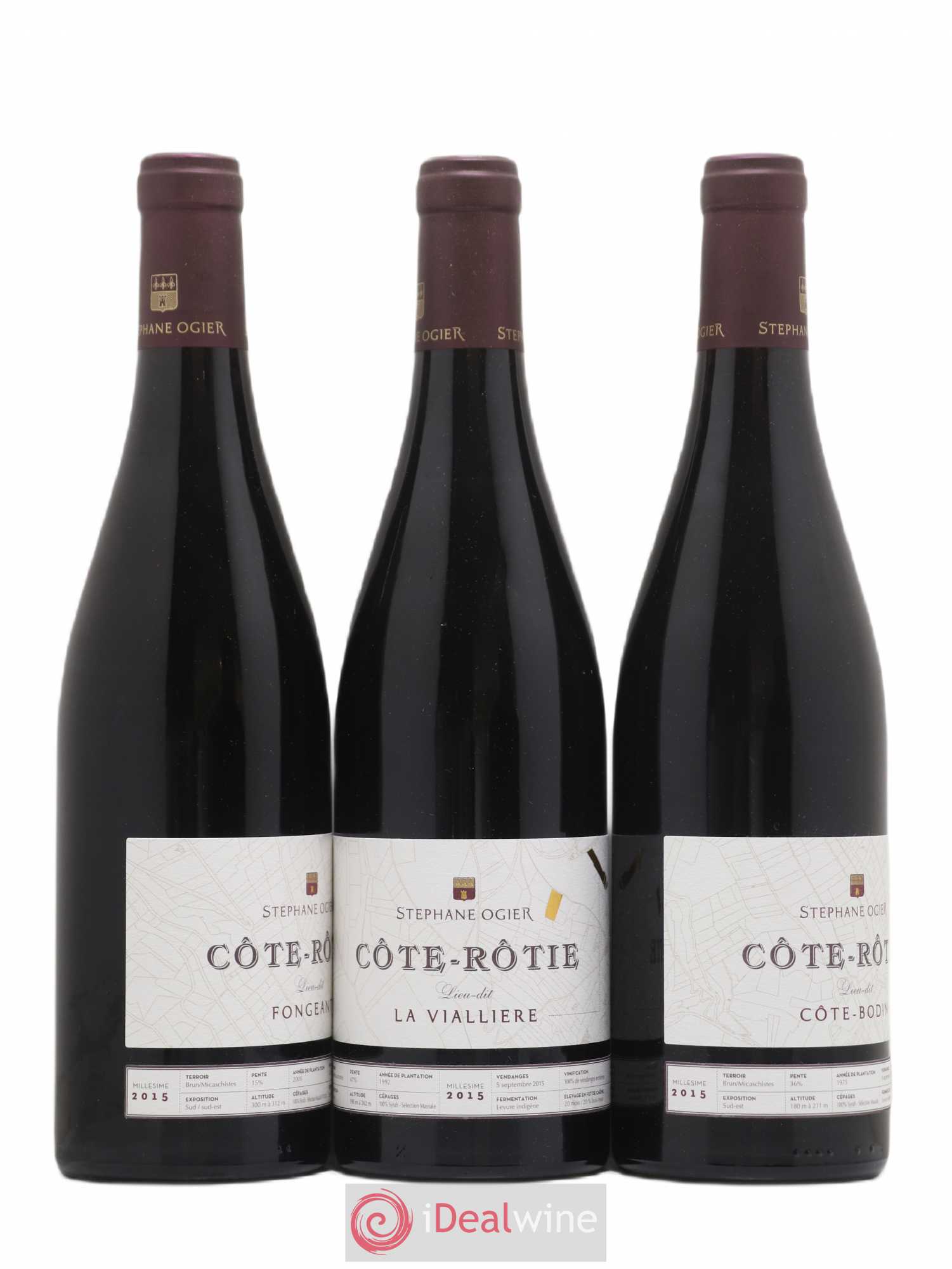 Assortiment 2015 Sélection Lieux-Dits Stéphane Ogier 2015 - Lot de 7 bouteilles - 2
