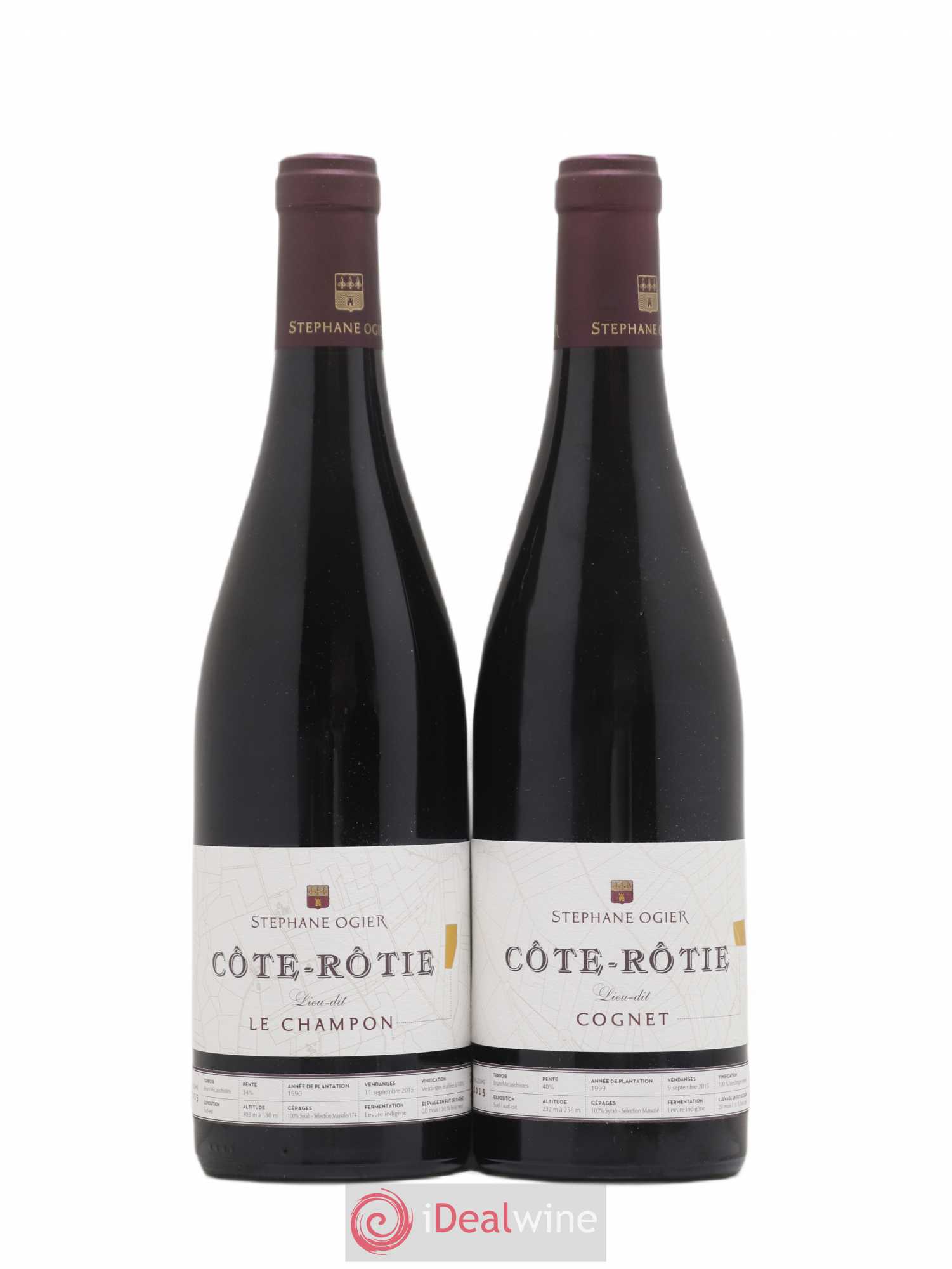 Assortiment 2015 Sélection Lieux-Dits Stéphane Ogier 2015 - Lot de 7 bouteilles - 5
