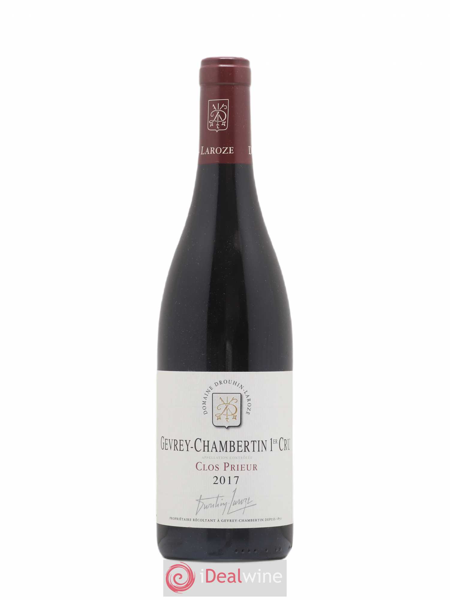 Gevrey-Chambertin 1er Cru Clos Prieur Domaine Drouhin-Laroze 2017 - Lot de 1 bouteille - 0