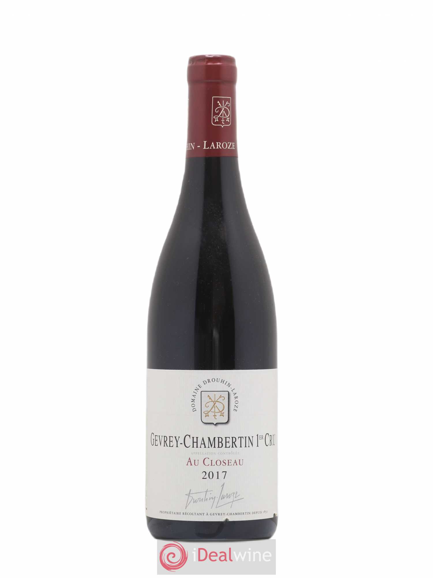 Gevrey-Chambertin 1er Cru Au Closeau Domaine Drouhin-Laroze 2017 - Lot de 1 bouteille - 0