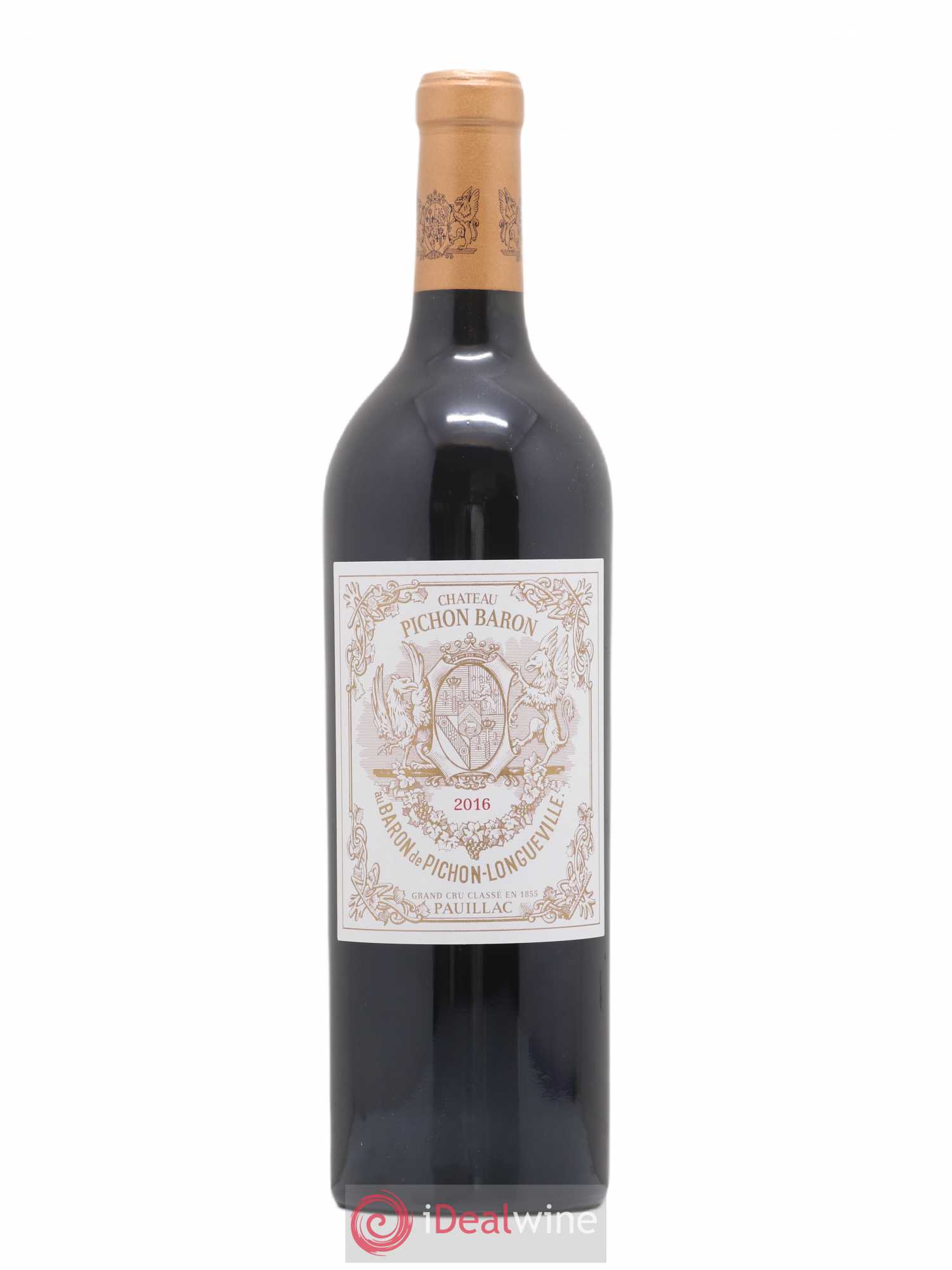 Pichon Longueville Baron 2ème Grand Cru Classé 2016 - Lot de 1 bouteille - 0