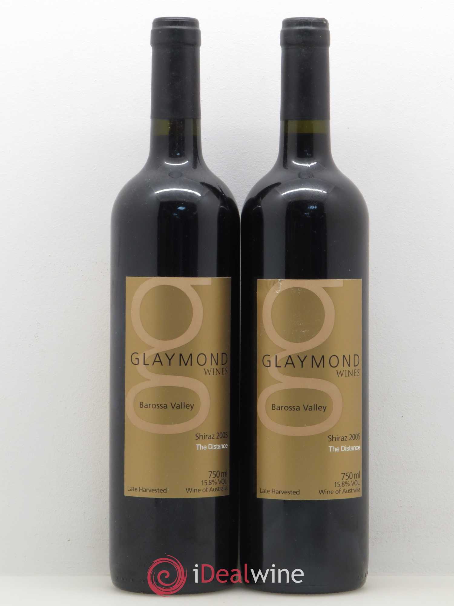 Vins Etrangers Australie Glaymond Distance (sans prix de réserve) 2005 - Lotto di 2 bottiglie - 0