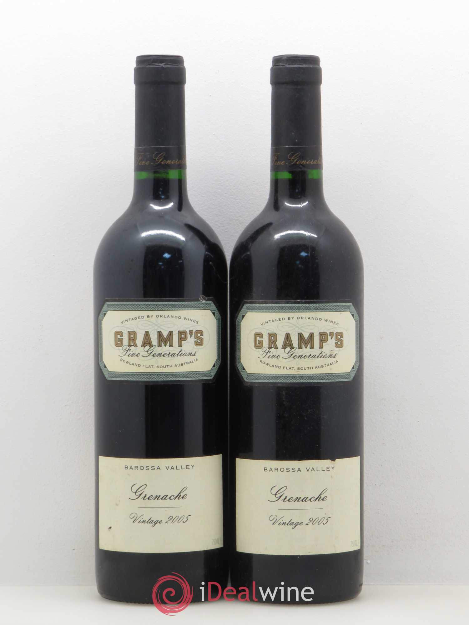 Vins Etrangers Australie Barossa Valley Gramp's 2005 - Lotto di 2 bottiglie - 0