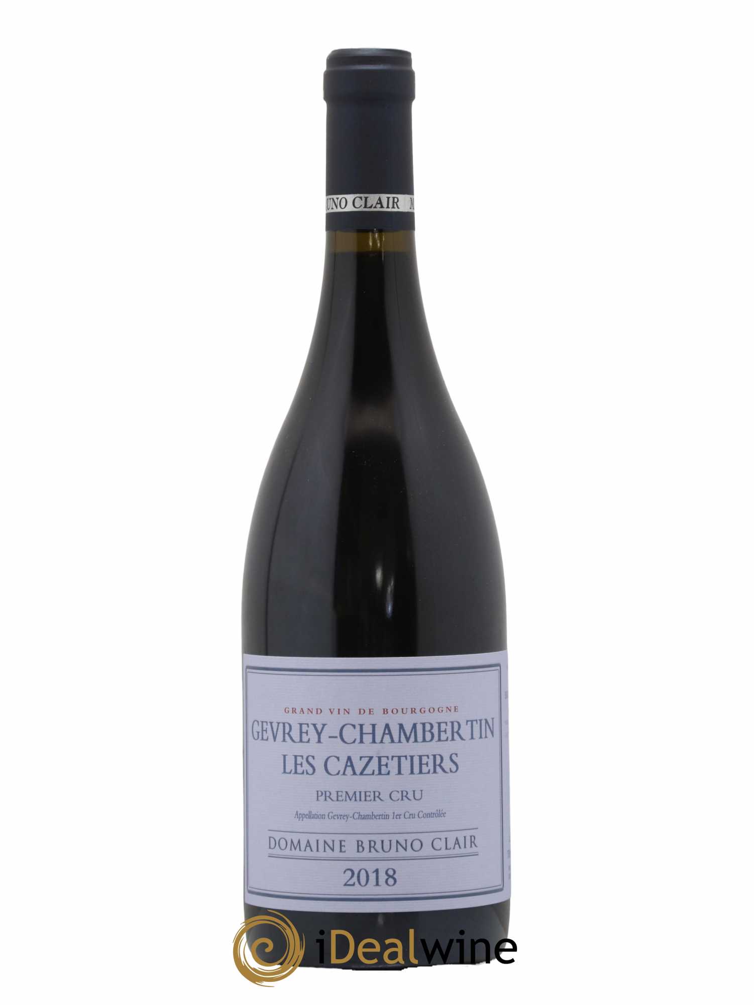 Gevrey-Chambertin 1er Cru Les Cazetiers Bruno Clair (Domaine) 2018 - Lot de 1 bouteille - 0