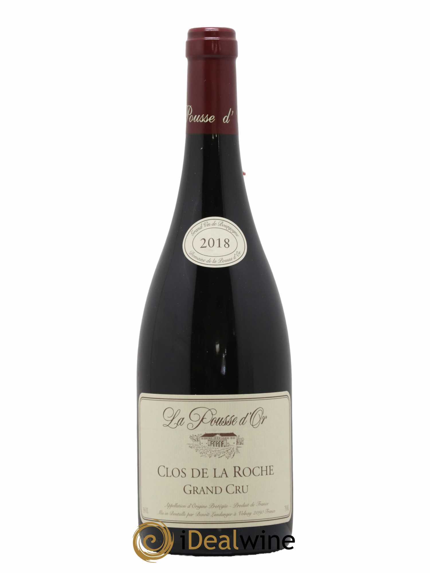 Clos de la Roche Grand Cru La Pousse d'Or (Domaine de) 2018 - Lot de 1 bouteille - 0